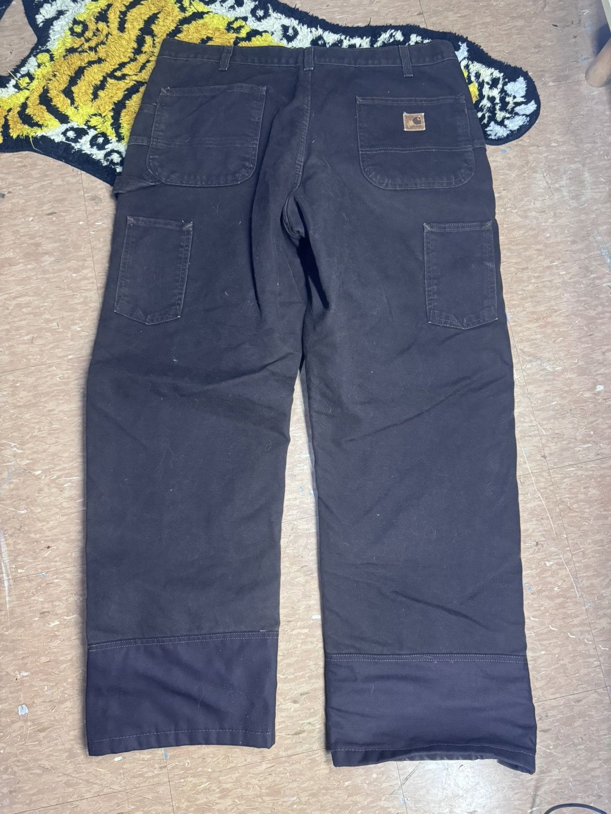 Carhartt Carhartt Double Knee Insulated Duck Canvas Pants B194 DKB Size US 38 / EU 54 - 2 Thumbnail