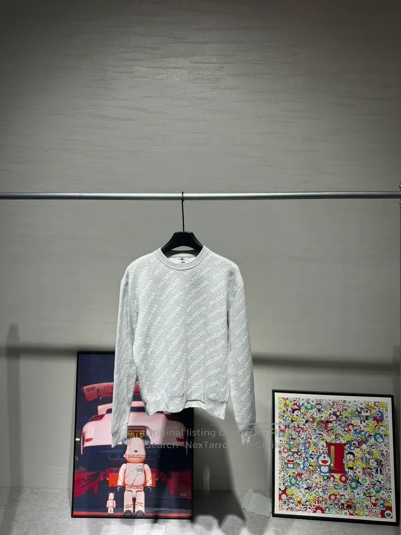Balenciaga Balenciaga Bullet screen all-over print sweater Size US XS / EU 42 / 0 - 1 Thumbnail