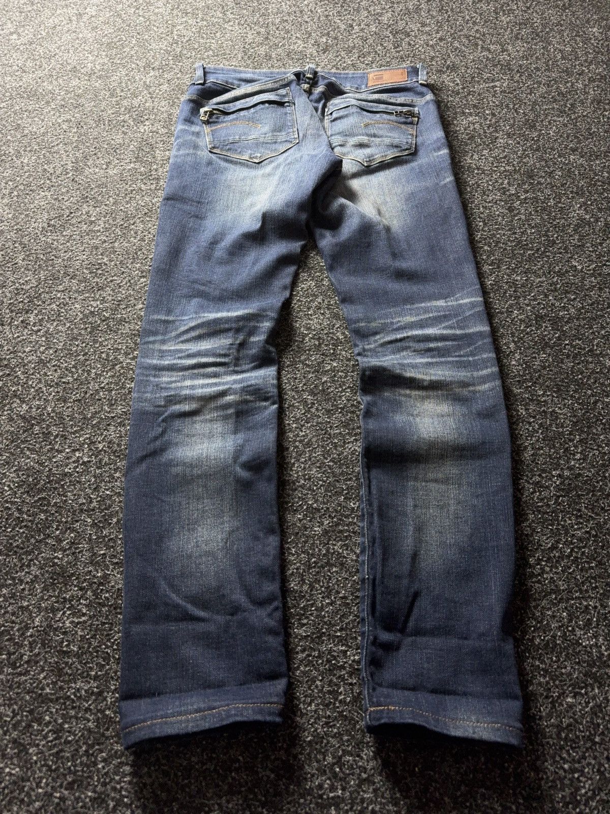 G-Star Y2K G-Star RAW Midge Cody Mid Skinny Jeans Distressed Wash Size 28" / US 6 / IT 42 - 13 Thumbnail