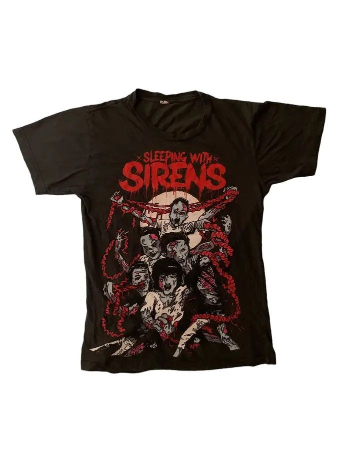 Japanese Brand × Supreme × Vintage Vintage Band Sleeping With Sirens Size US S / EU 44-46 / 1 - 1 Thumbnail
