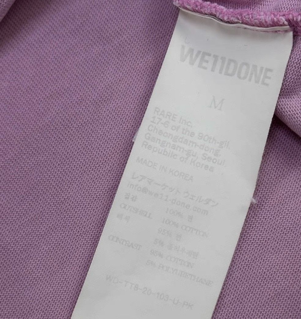 WE11DONE We11done Thermal Teddy Bear Short Sleeve T-Shirt Size US M / EU 48-50 / 2 - 8 Thumbnail
