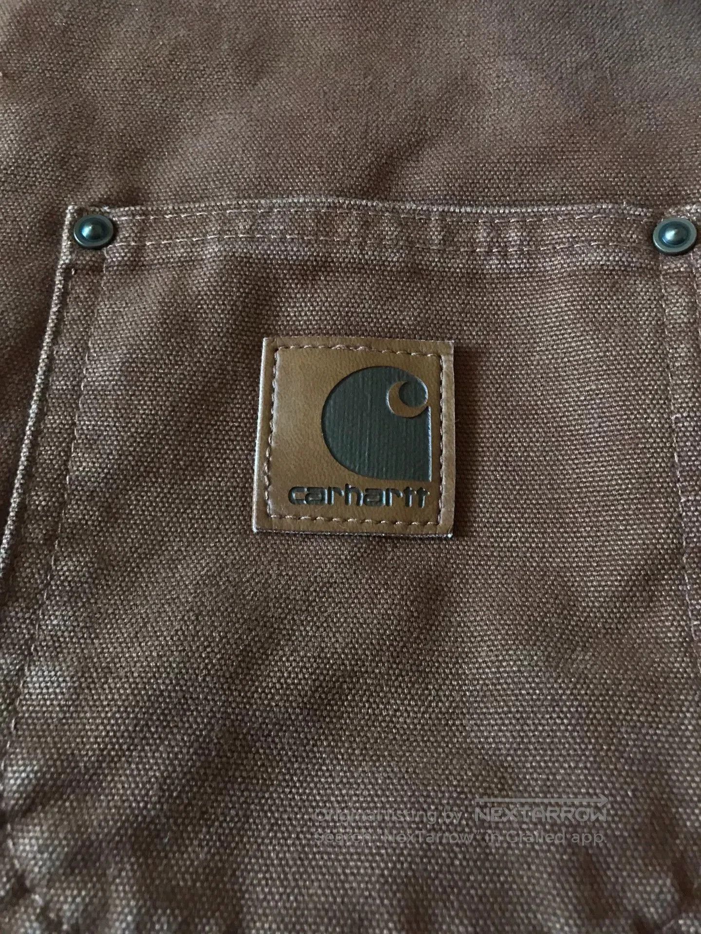 Carhartt Carhartt C02 Brown Washed Canvas Work Jacket. Size US L / EU 52-54 / 3 - 6 Thumbnail