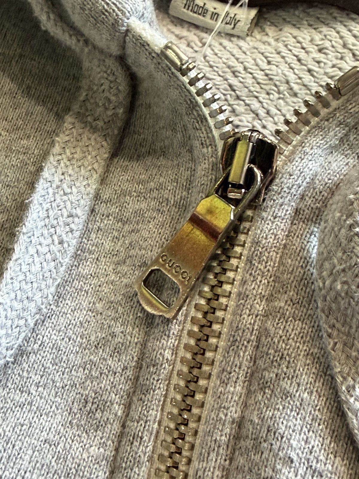 Gucci Gucci stripe band zip jacket Size US L / EU 52-54 / 3 - 4 Thumbnail