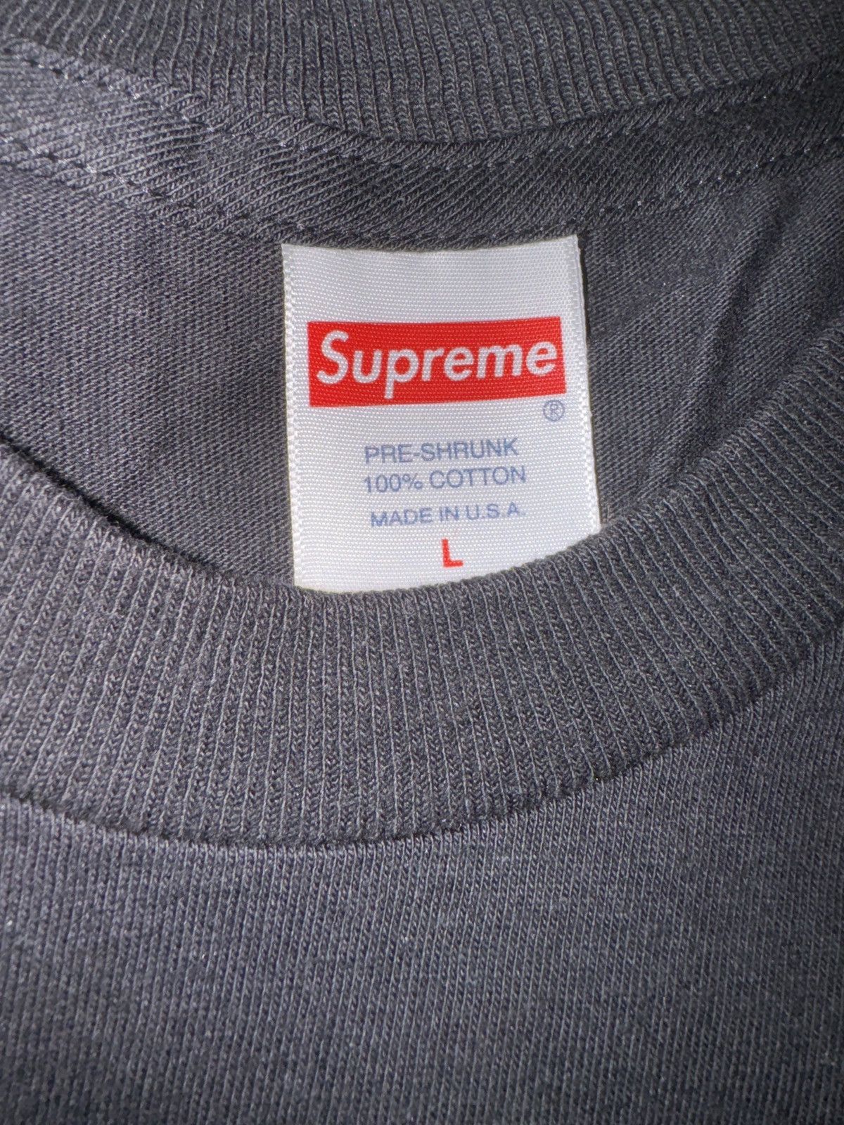 Supreme Supreme warm up tee Size US L / EU 52-54 / 3 - 2 Thumbnail