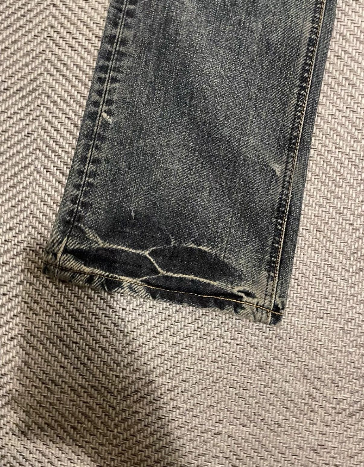 Lee Lee Japan Vintage Washed Flare Jeans K24 Size US 29 - 5 Thumbnail