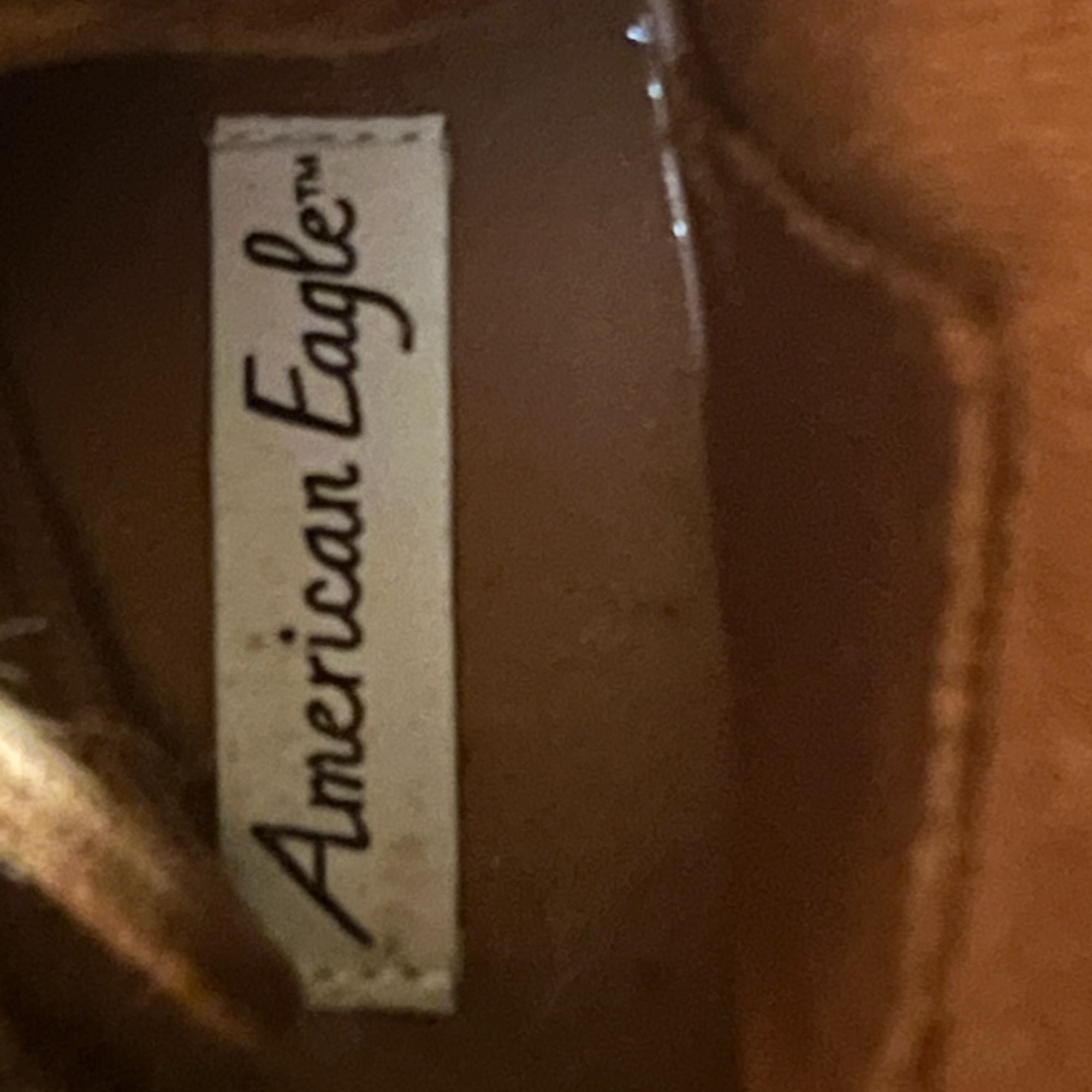 American Eagle Outfitters American Eagle Brown Casual Lace-Up Ankle Boots For Women Si Size US 8 / IT 38 - 9 Thumbnail