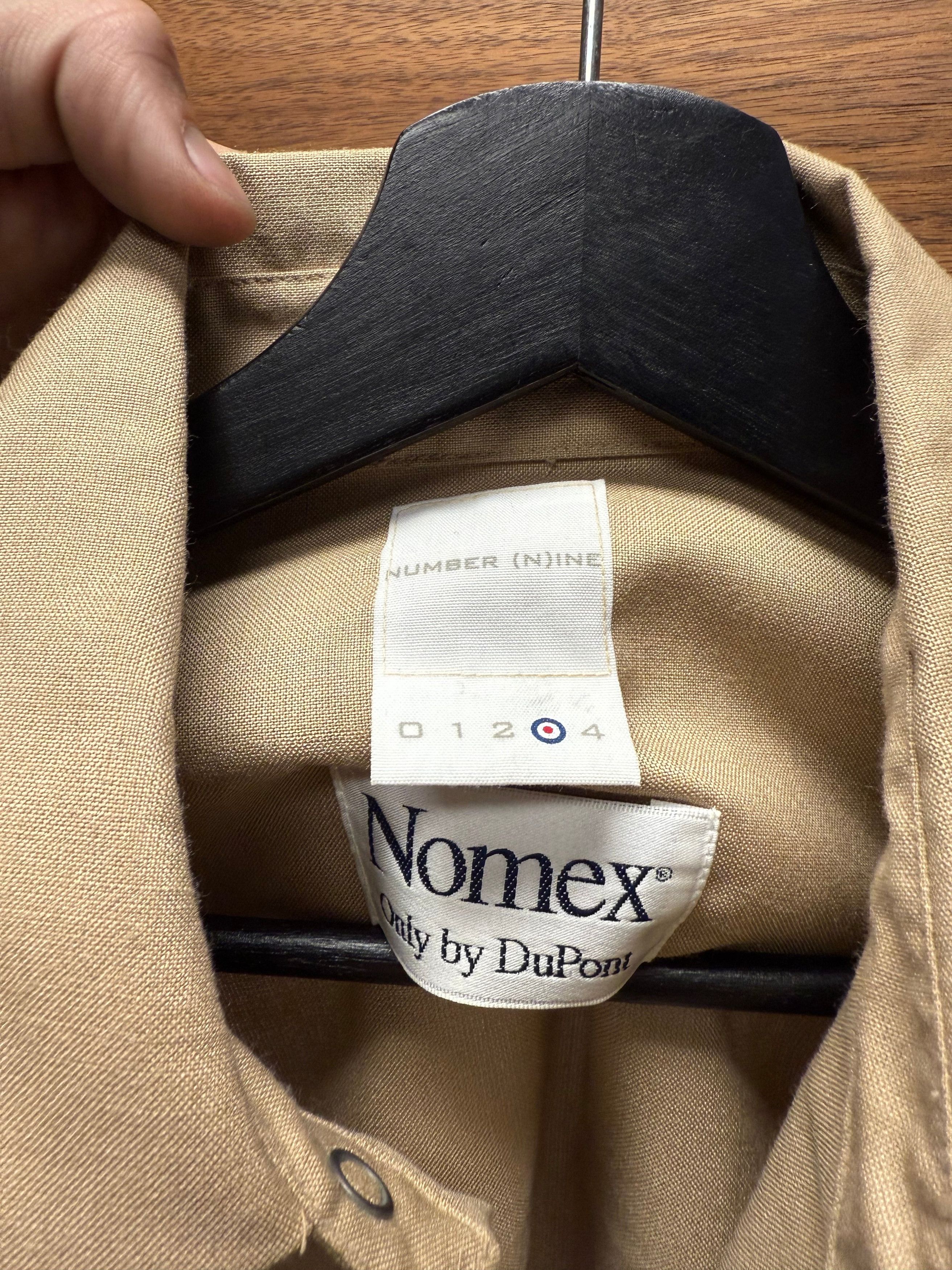 Number (N)ine SS2000 Number (N)ine ‘Mechanic’ Cutoff Patch Button Down Shirt Size US L / EU 52-54 / 3 - 3 Thumbnail