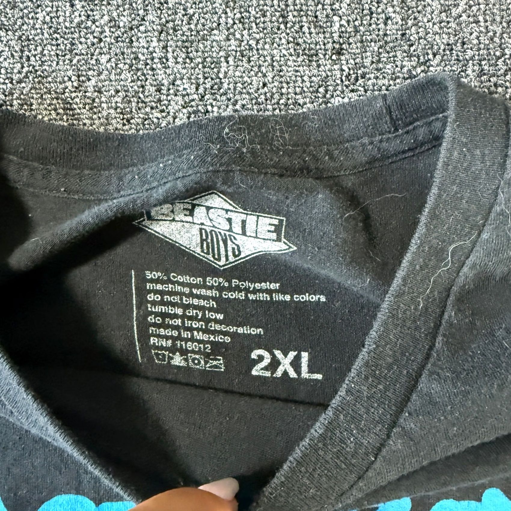 Vintage VINTAGE Beastie Boys T-Shirt Band Graphic Tee Grey 2XL Size US XXL / EU 58 / 5 - 3 Thumbnail