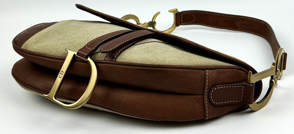 Dior Dior - John Galliano - SS/03 - Khaki & Brown - Saddle Size ONE SIZE - 13 Thumbnail