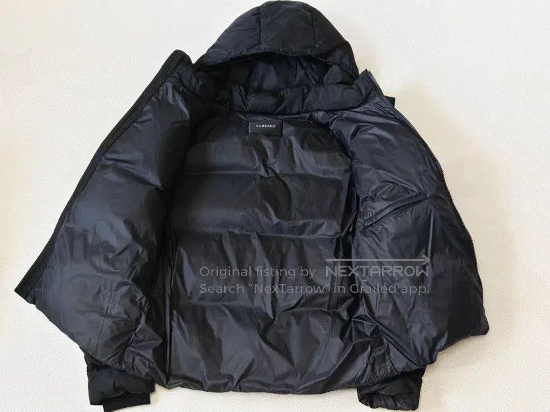 Versace Versace Hooded goose down down jacket Size US L / EU 52-54 / 3 - 3 Thumbnail