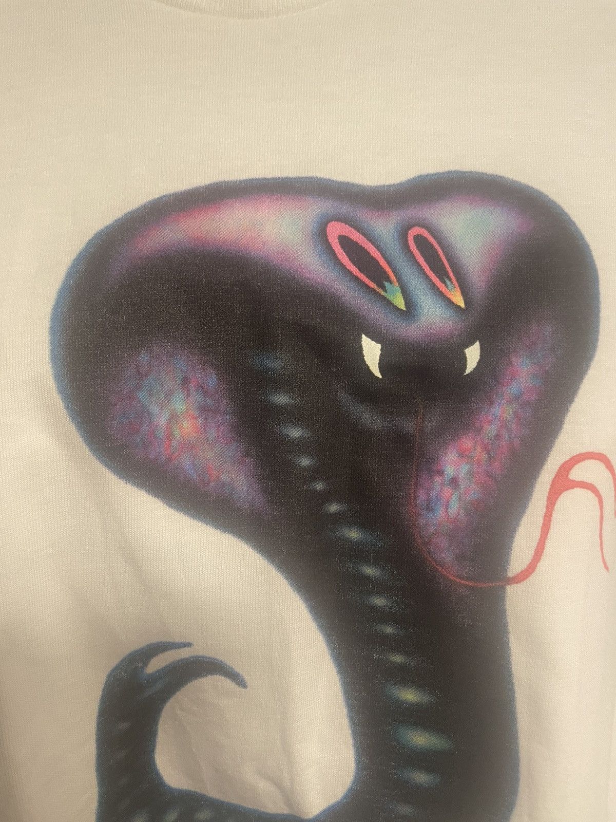 Supreme Supreme Snake Tee White S Size US S / EU 44-46 / 1 - 7 Thumbnail