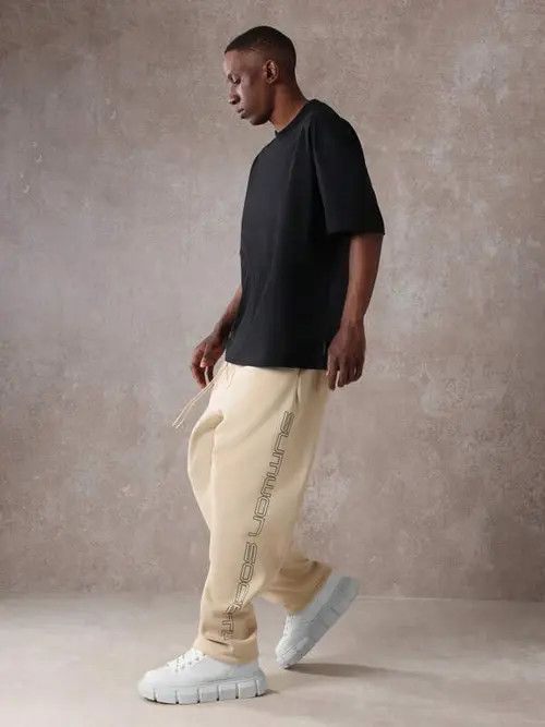 Japanese Brand × Vintage Fleece loose DRIP Y2K Sweatpants Size US 36 / EU 52 - 2 Thumbnail