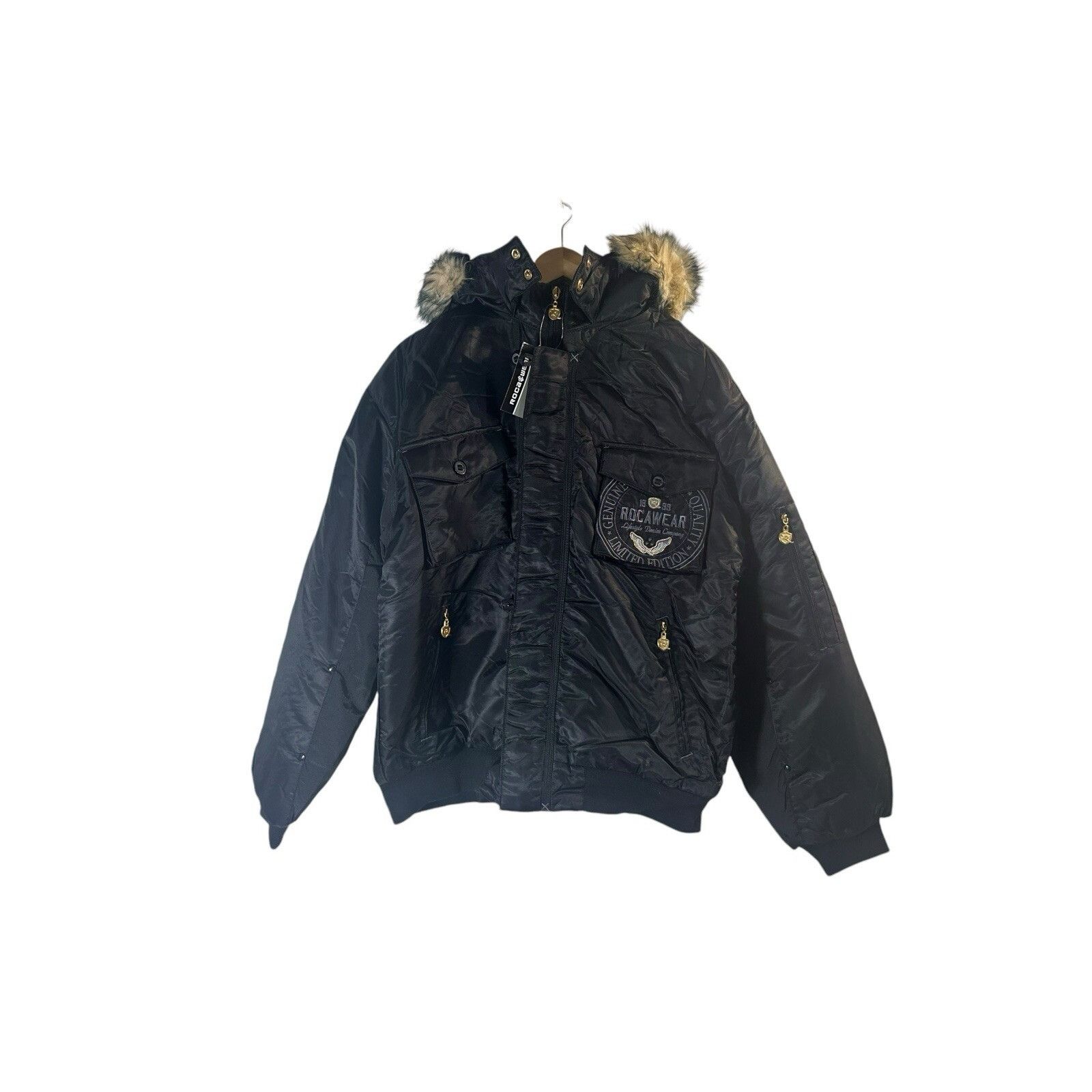 Rocawear Vintage Rocawear Coat Jacket Y2K Hip Hop 90’s 2000’s Size US S / EU 44-46 / 1 - 1 Thumbnail
