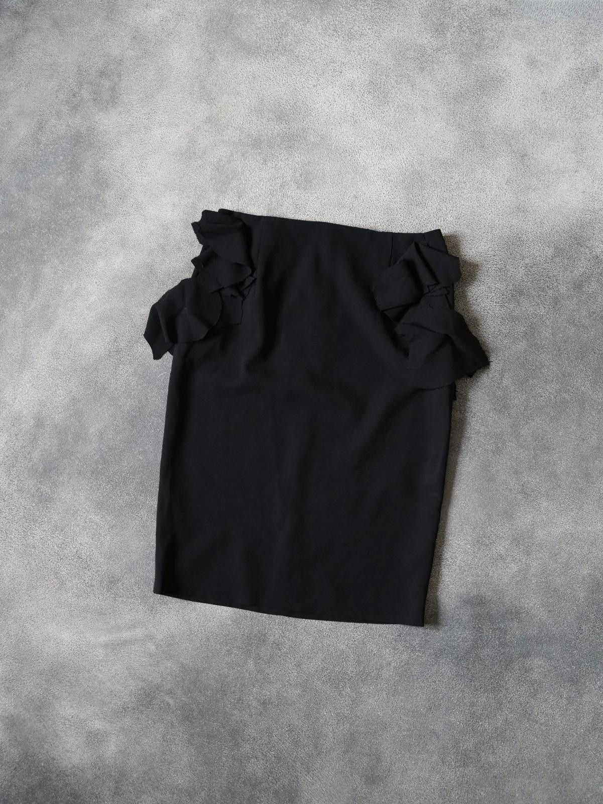 Jil Sander S/S 2010 Jil Sander By Raf Simons RUNWAY Ruffle Midi Skirt Size 32" / US 10 / IT 46 - 2 Thumbnail