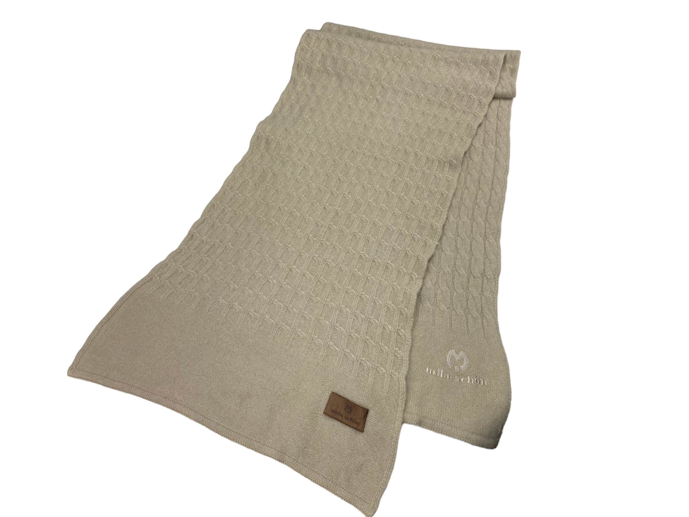 Mila Schon Vintage Mila Schön Wool Scarf Made in Japan 70s Size ONE SIZE - 2 Thumbnail