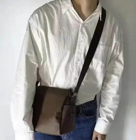 Individualized Shirts Fashion faux leather crossbody messenger bag Size ONE SIZE - 2 Thumbnail