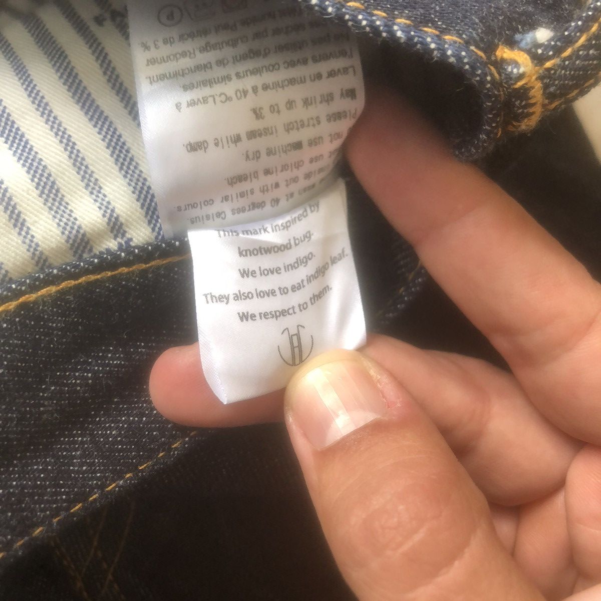 Designer × Japan Blue × Japanese Brand Japan Blue Selvedge Japanese High Quaility Denim Jeans Pants Size US 32 / EU 48 - 8 Thumbnail