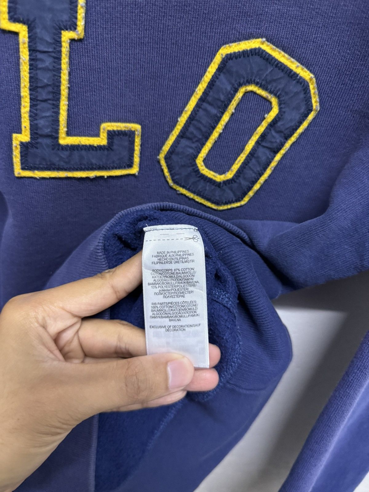 Polo Ralph Lauren Vintage Polo Ralph Lauren Thrashed Sun Faded Size US S / EU 44-46 / 1 - 6 Thumbnail
