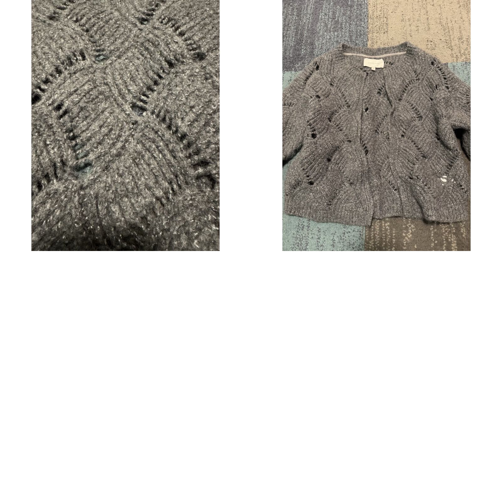 Brochu Walker Brochu Walker Restoin Grey Open Front Cardigan Small Alpaca Wool Blend User: Brochu Walker Restoin Grey Open Front Cardigan Small Alpaca Wool Blend Size S / US 4 / IT 40 - 10 Thumbnail
