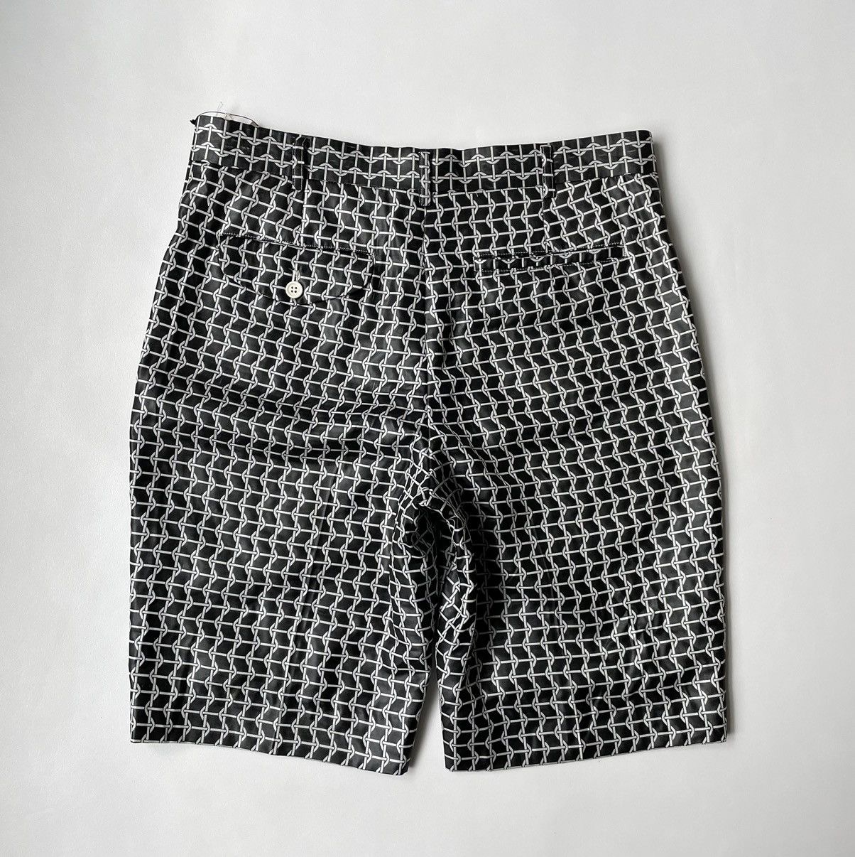 Comme des Garcons S/S 12 ‘Chain Patterned’ Nylon Shorts Size US 32 / EU 48 - 11 Thumbnail