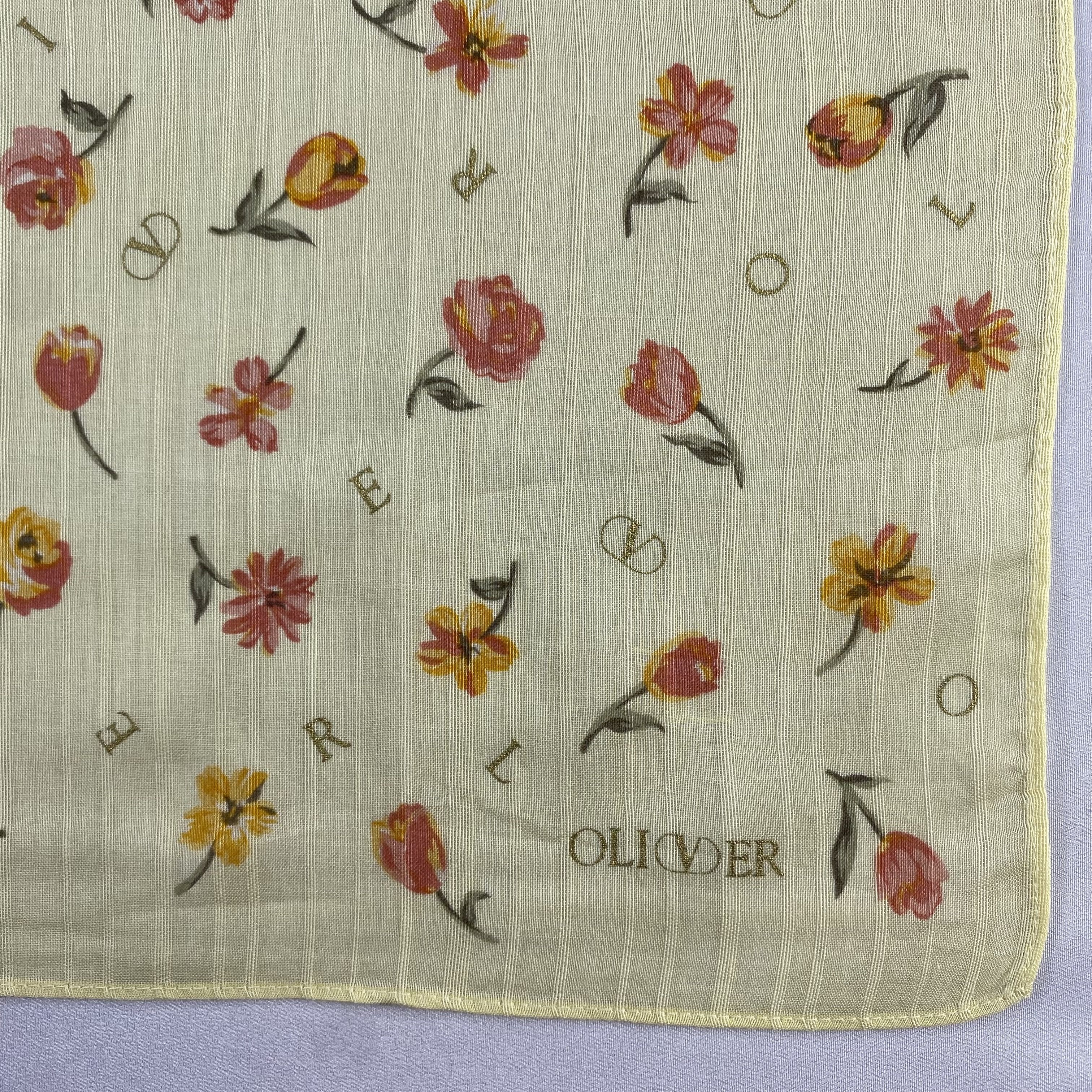 Vintage Oliver Handkerchief / Neckerchief / Bandana-P645 Size ONE SIZE - 3 Thumbnail