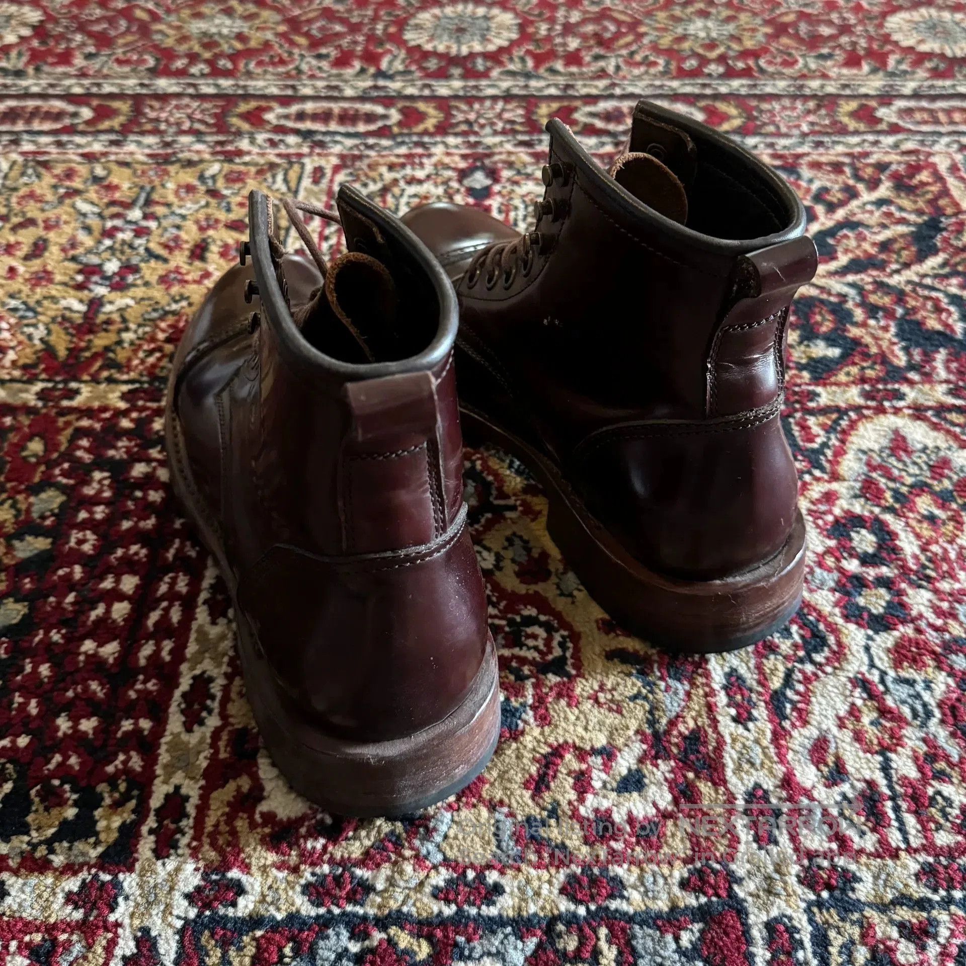 Vintage Brown Horsehide Work Boots Size 37. Size US 6 / IT 36 - 5 Thumbnail