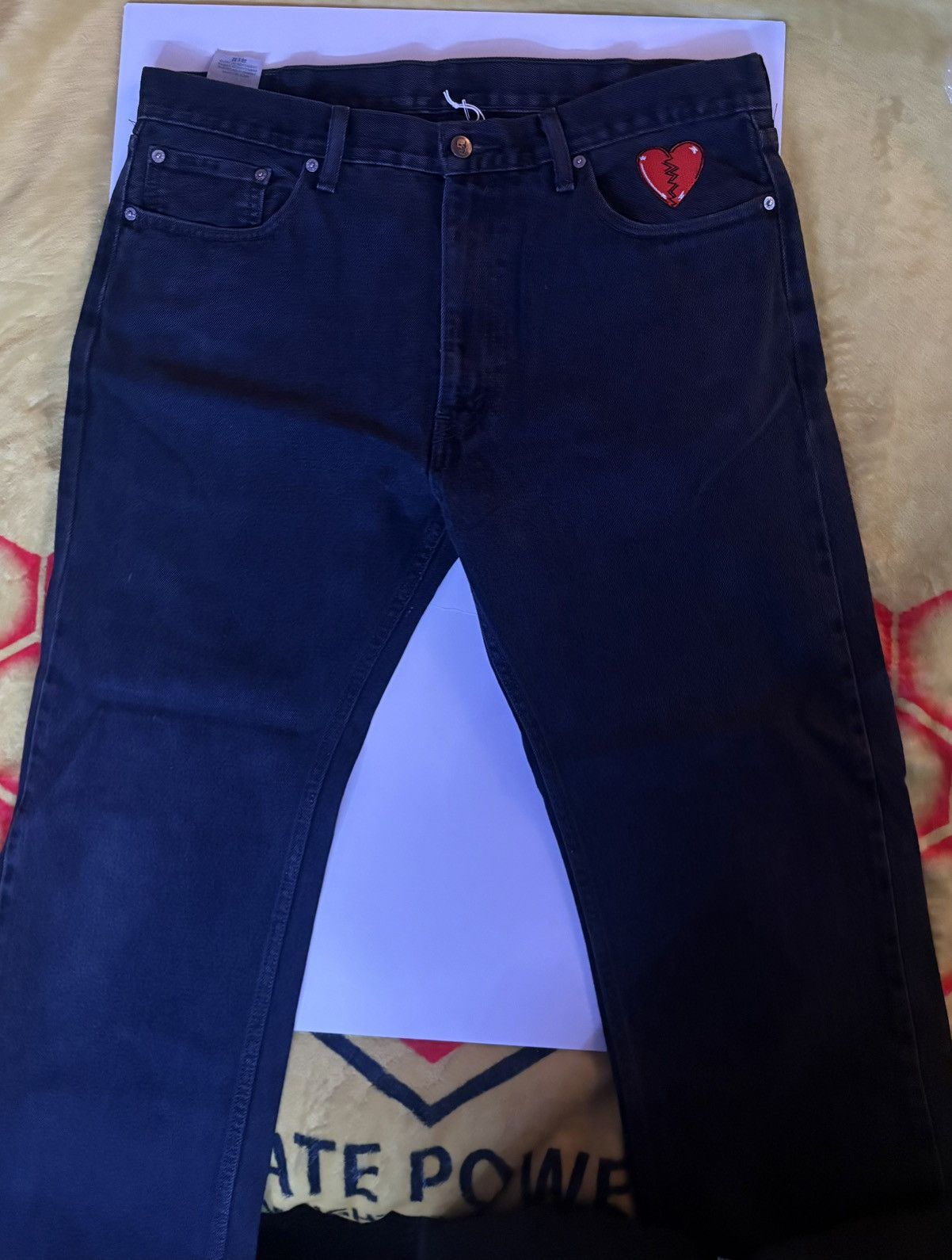 Warren Lotas Warren Lotas Torn Heart vintage levi’s denim Size US 38 / EU 54 - 4 Thumbnail