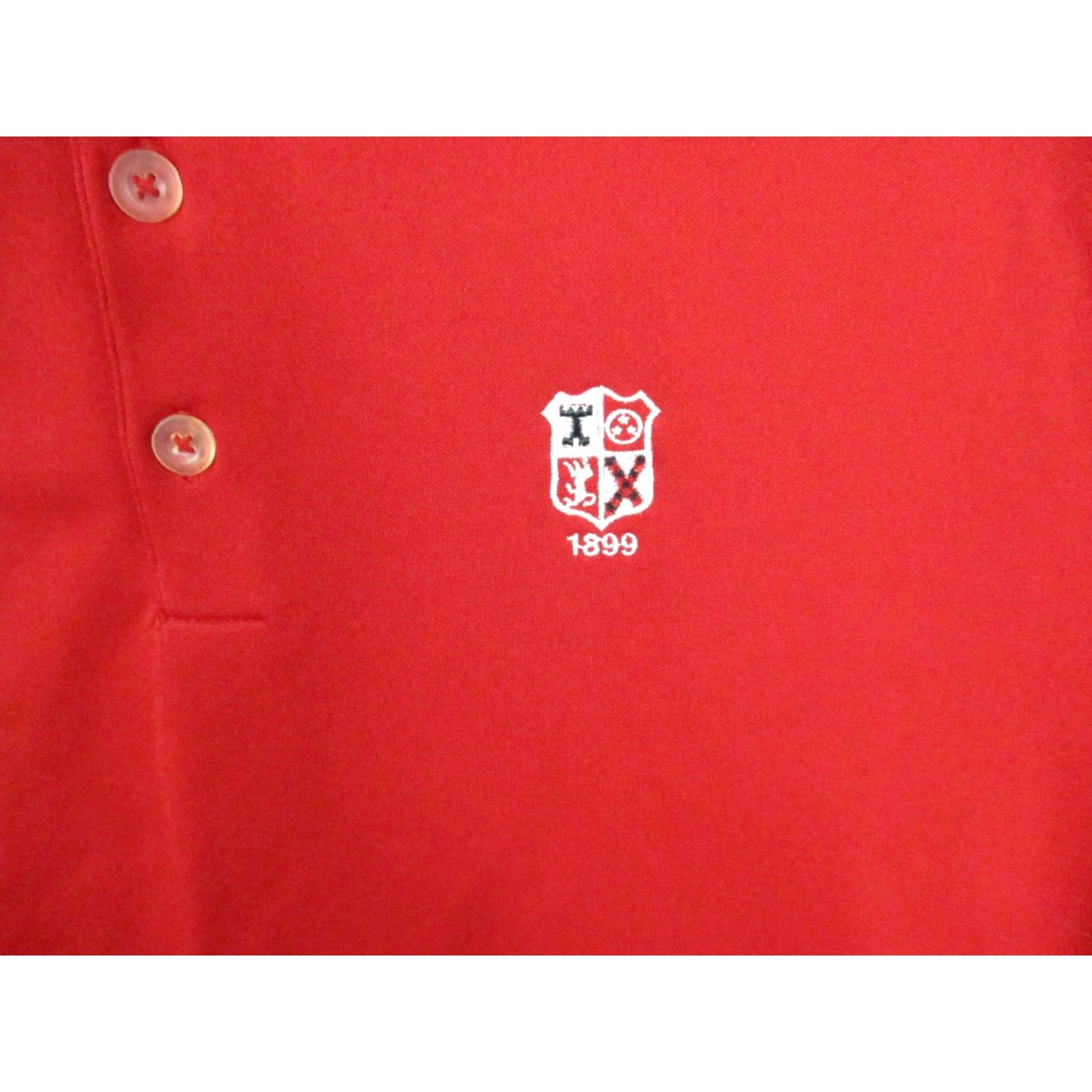 Nike Nike Golf Tour Performance Polo Shirt Large Mens Red Dri-Fit Short Sleeve Shirt Size US L / EU 52-54 / 3 - 2 Thumbnail