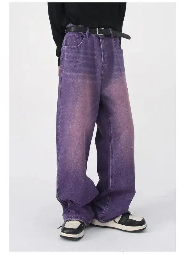 Japanese Brand VIBE Retro washed damaged baggy jeans y2k hip hop Size US 30 / EU 46 - 8 Thumbnail