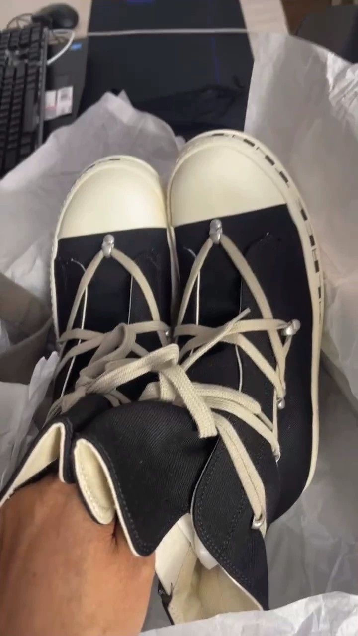 Rick Owens Rick owens Five-star bandage big Converse shoes Size US 9 / EU 42 - 1 Thumbnail