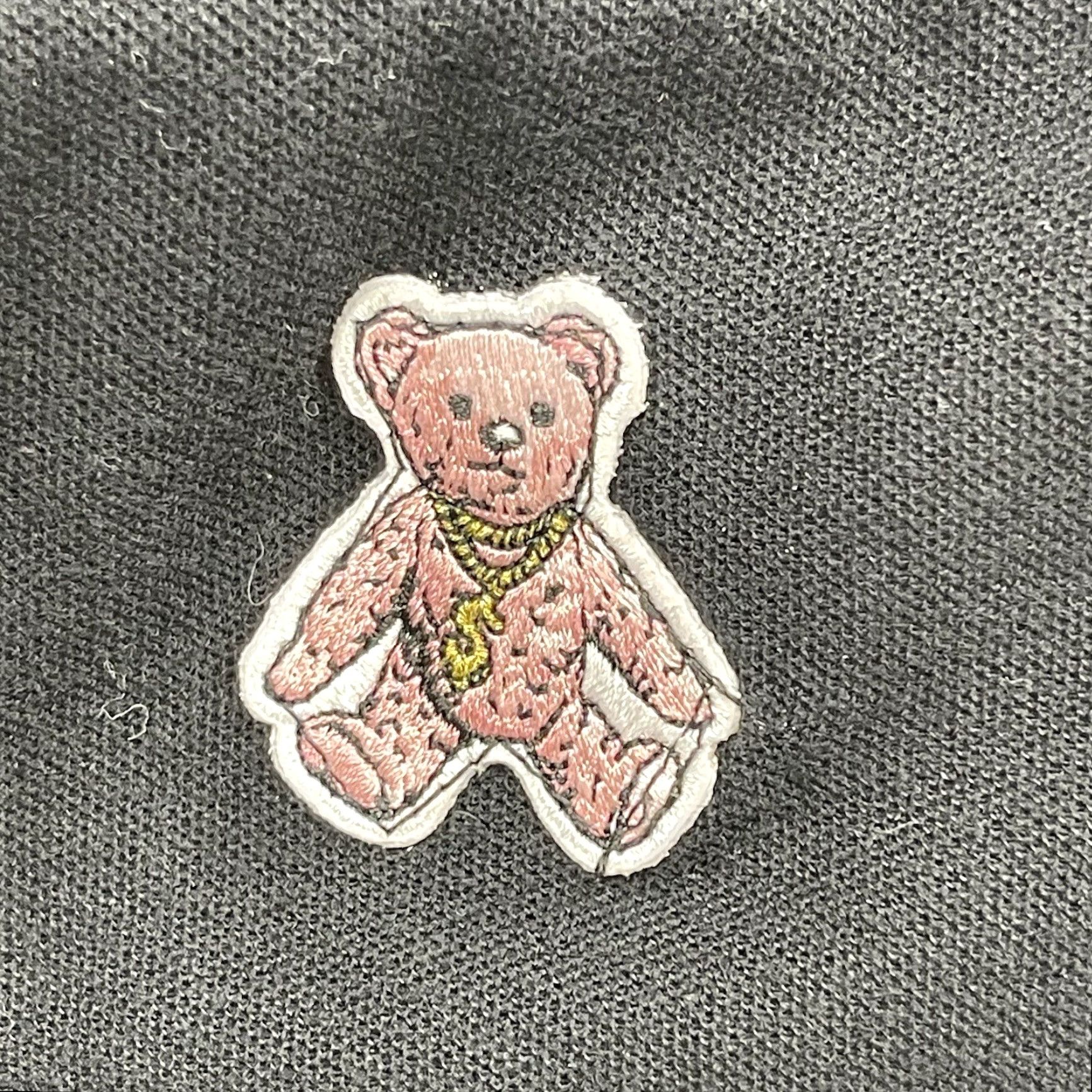 Joyrich Joyrich T-Shirt Womens Small Black Cropped Collared Teddy Bear Preppy Vintage N/A Size S / US 4 / IT 40 - 4 Thumbnail