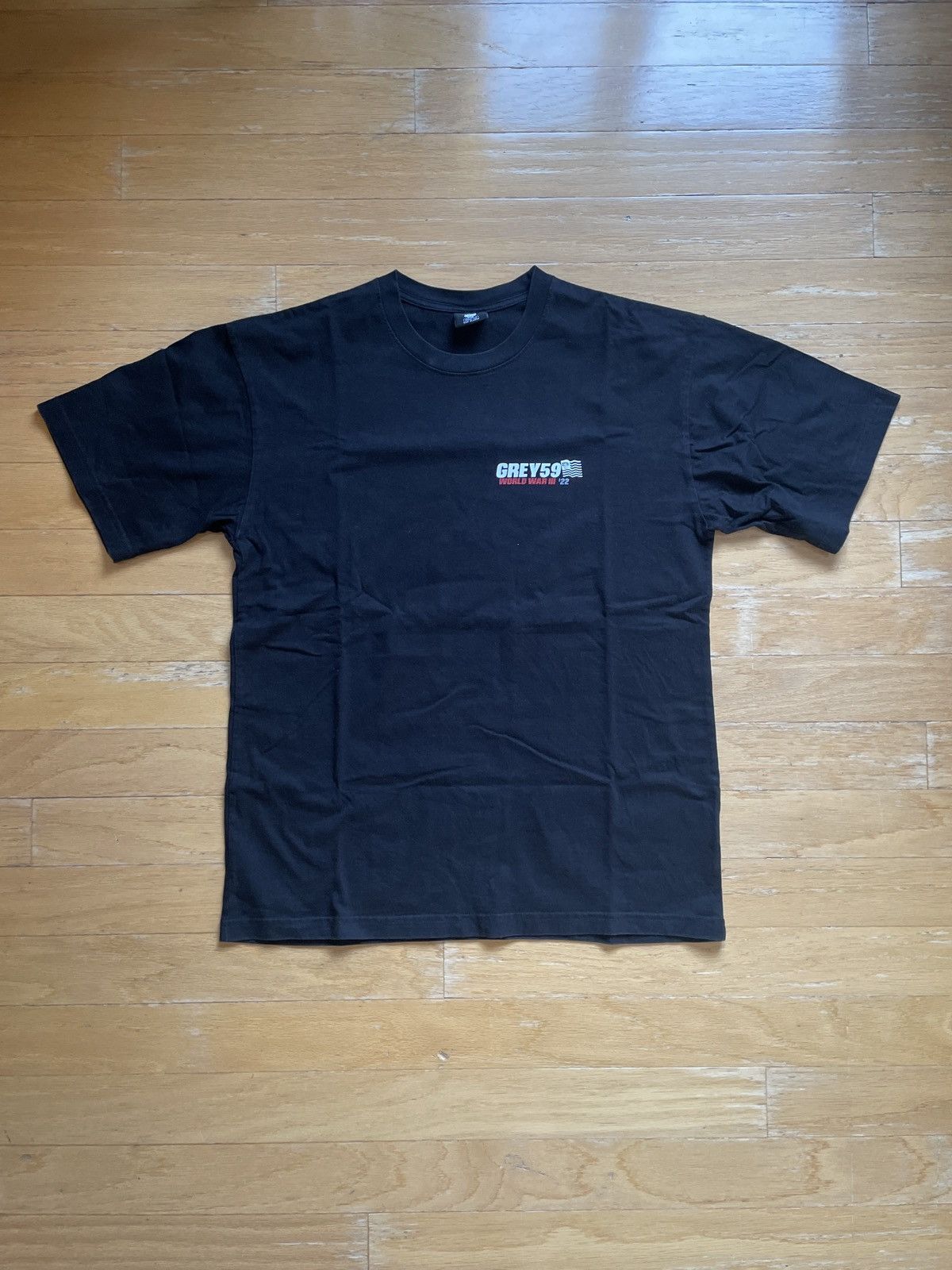 G59 Records G59 WWIII Black Tee Size US XL / EU 56 / 4 - 1 Thumbnail