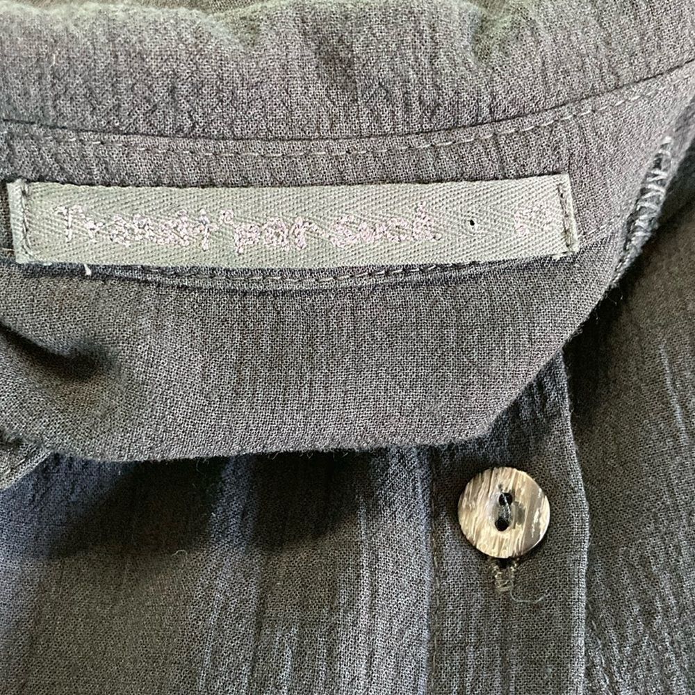 Transit Transit Par Such Size 3 Gray Viscose Wool Button Up Shirt wi Size L / US 10 / IT 46 - 5 Thumbnail