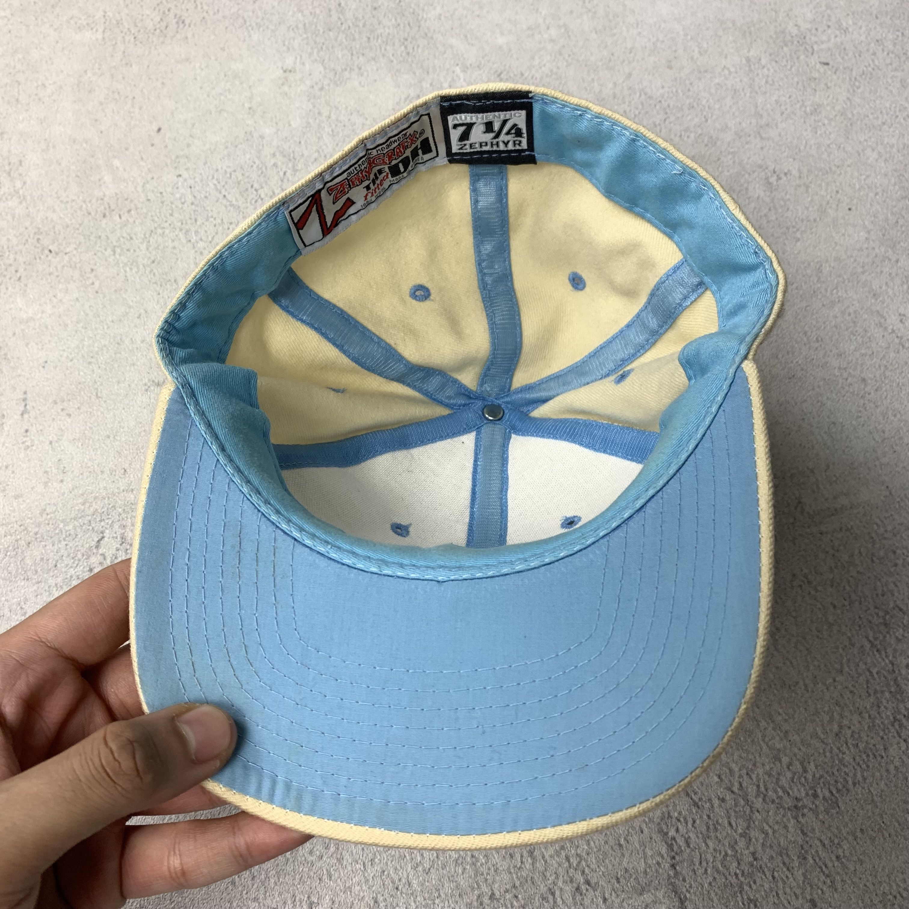 Vintage Vintage Zephyr North Carolina Hat Cap 7 1/4 Size ONE SIZE - 4 Thumbnail