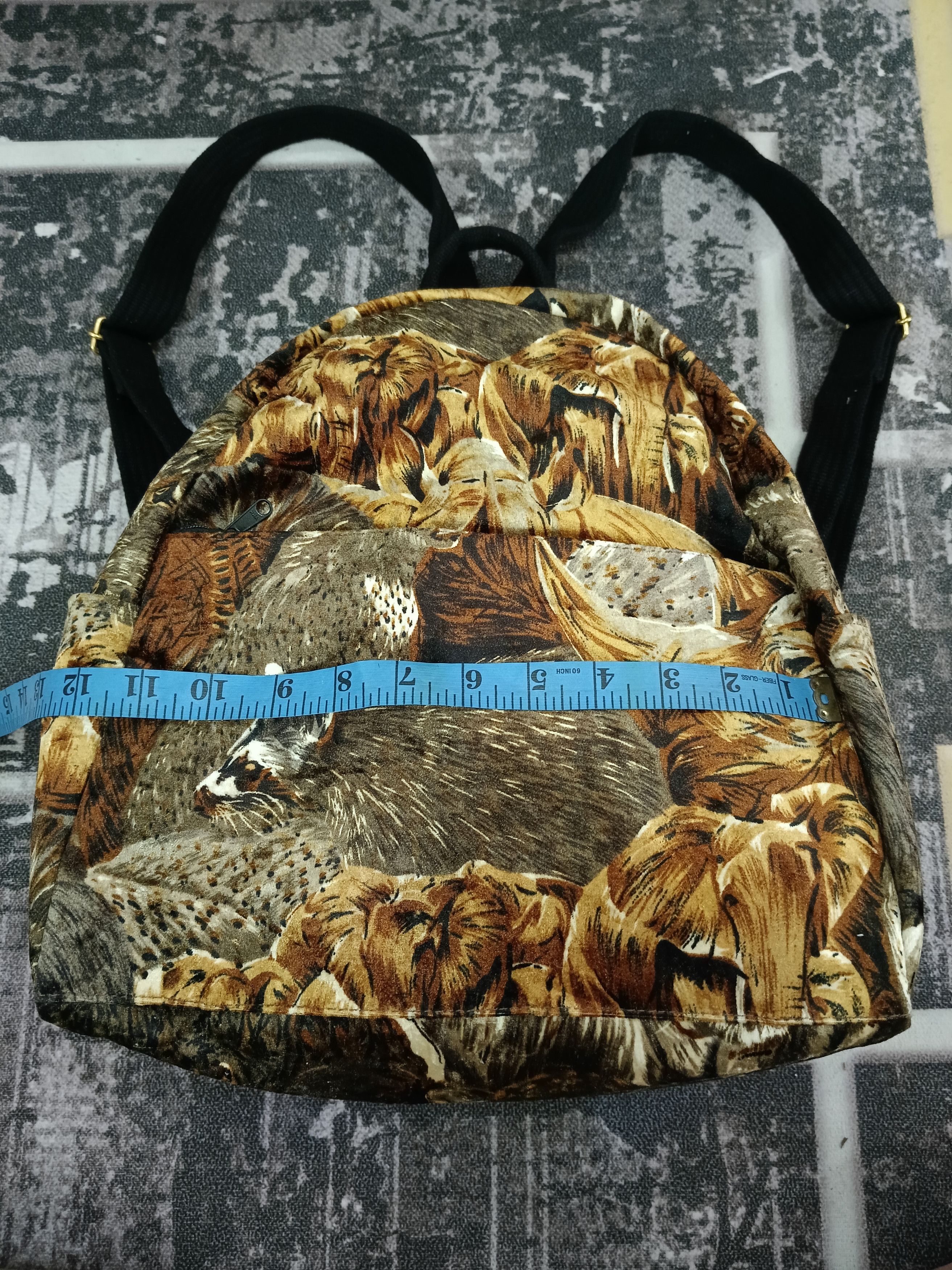 Designer OG🔥GRAIL YAMATOYA VELVET FULLPRINT BAGPACK Size ONE SIZE - 4 Thumbnail