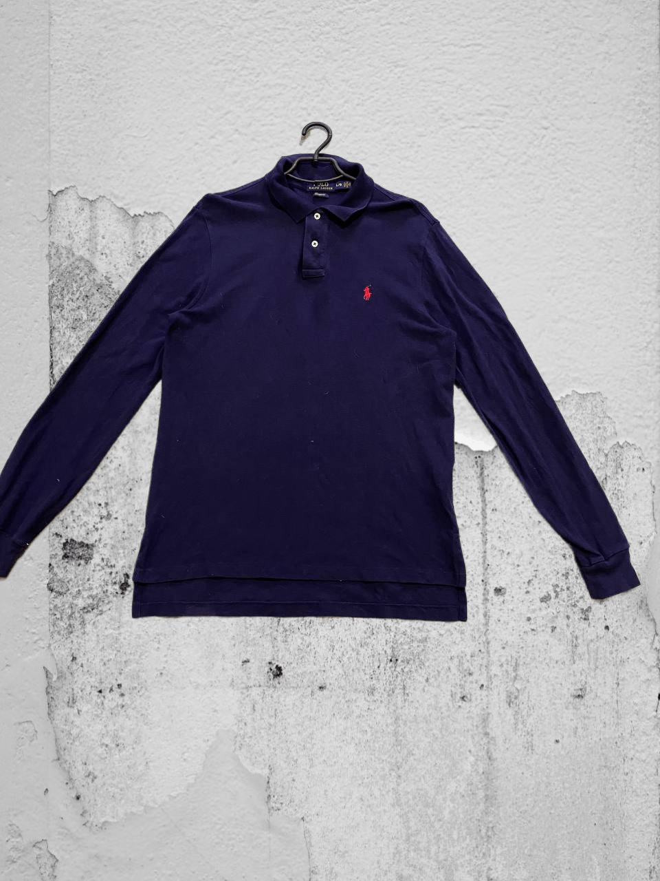 Polo Ralph Lauren Polo Ralph Lauren Navy Ralph Lauren Polo Shirt Size US L / EU 52-54 / 3 - 1 Thumbnail
