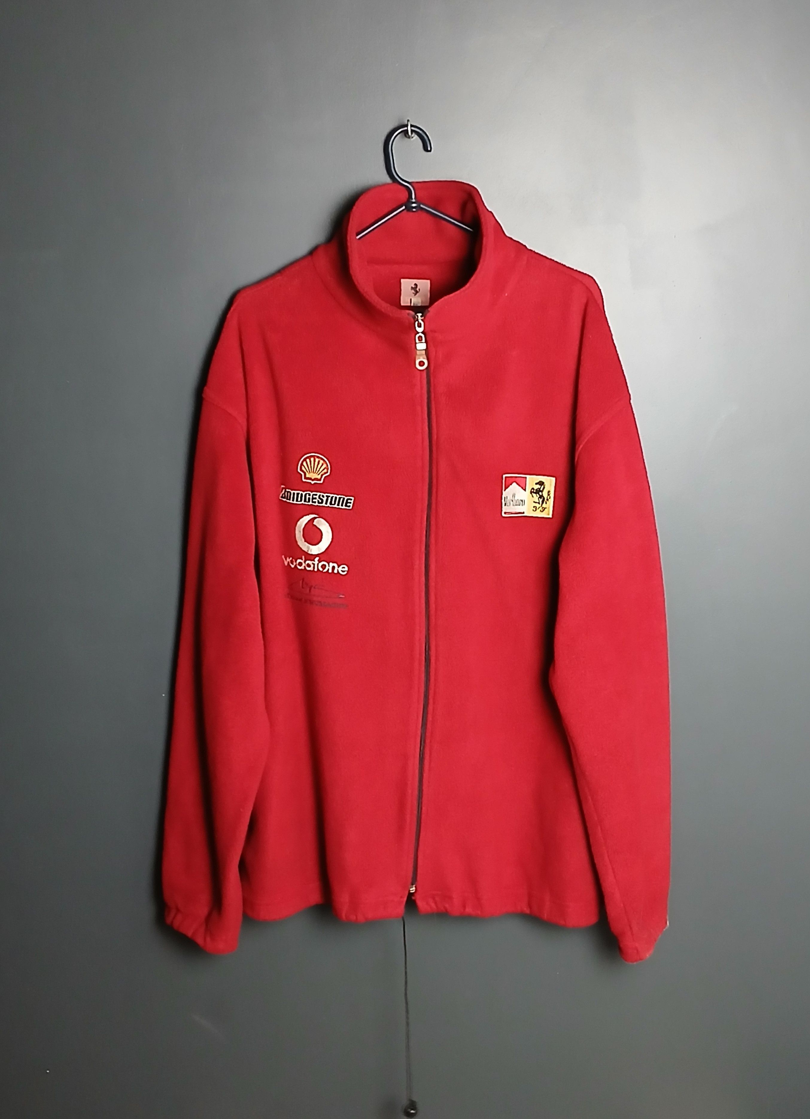 Vintage Ferrari Marlboro Schumacher F1 Fleece Sweatshirt
