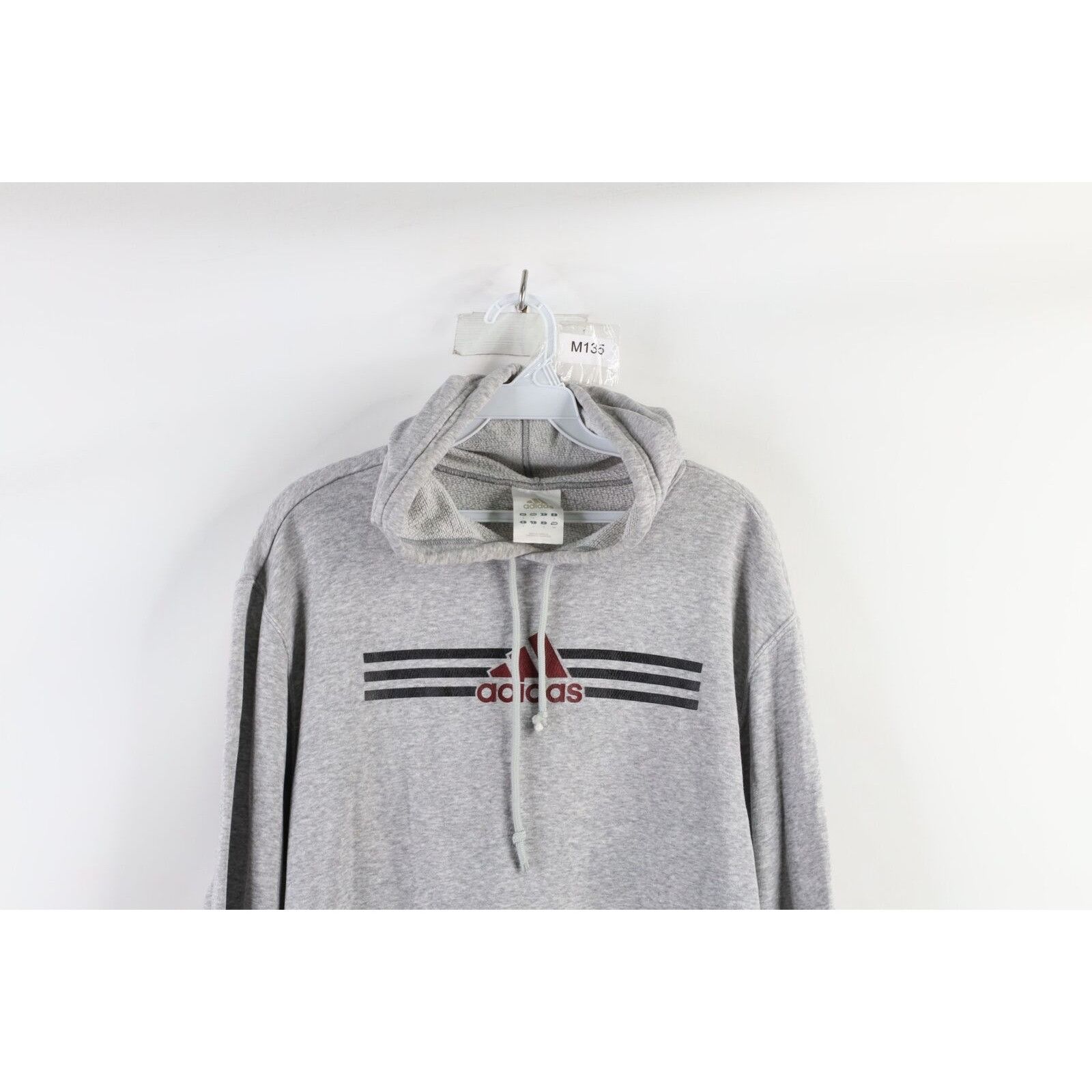 Adidas × Vintage Vintage Adidas Spell Out Center Logo Hoodie Sweatshirt Size US S / EU 44-46 / 1 - 2 Thumbnail