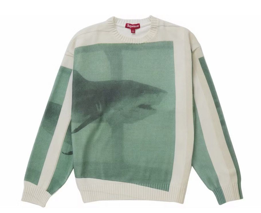 Damien Hirst × Supreme Supreme x Damien Hirst shark sweater Size US L / EU 52-54 / 3 - 3 Thumbnail