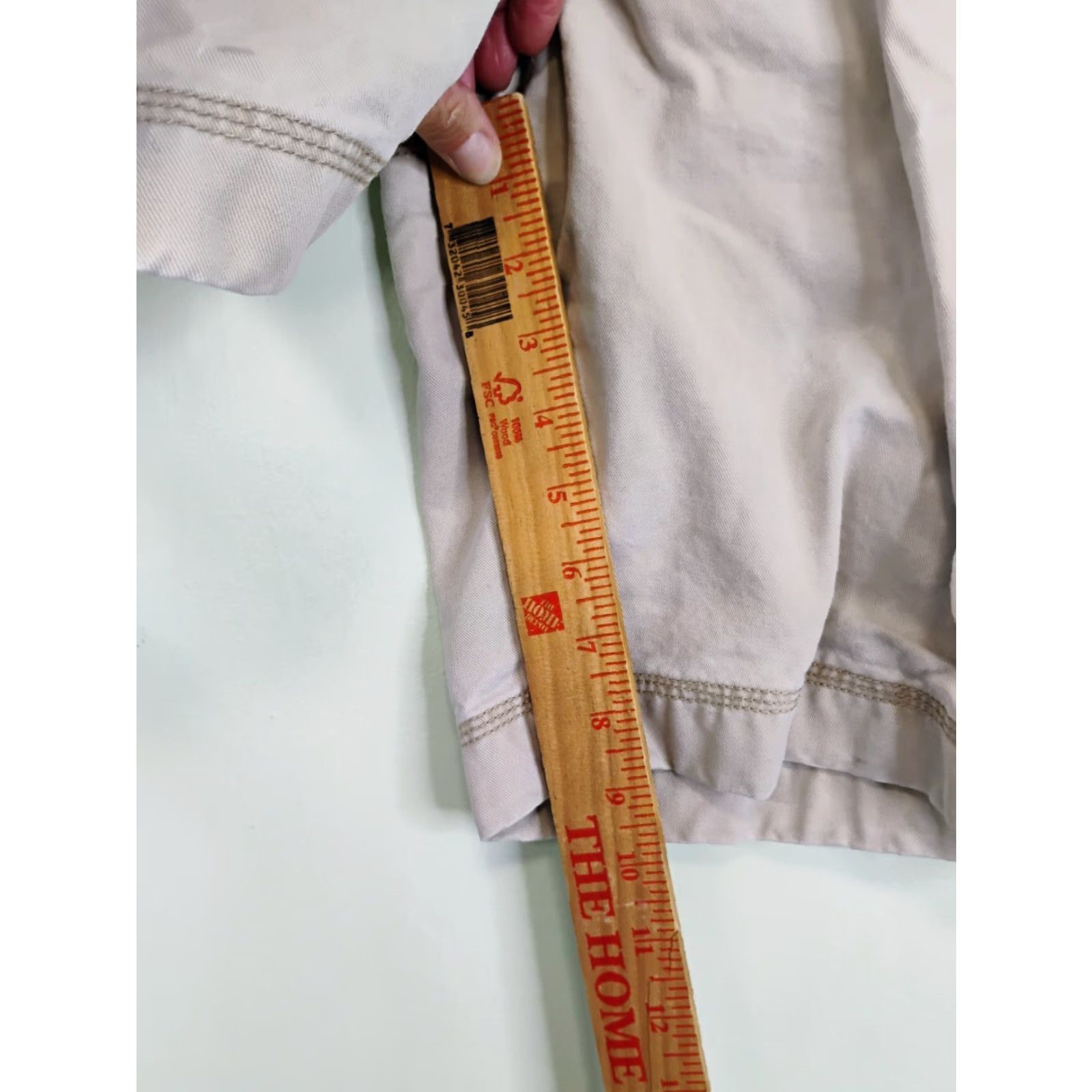 Tommy Bahama Tommy Bahama Cargo Shorts Mens 34 Beige Khaki Cotton Regular Inseam 9in Clothing Cargo Short Mens Size US 34 / EU 50 - 7 Thumbnail