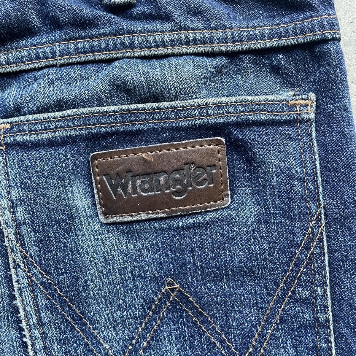 Vintage Vintage Wrangler Faded Distressed Denim Jeans Pants W30 Size US 30 / EU 46 - 8 Thumbnail