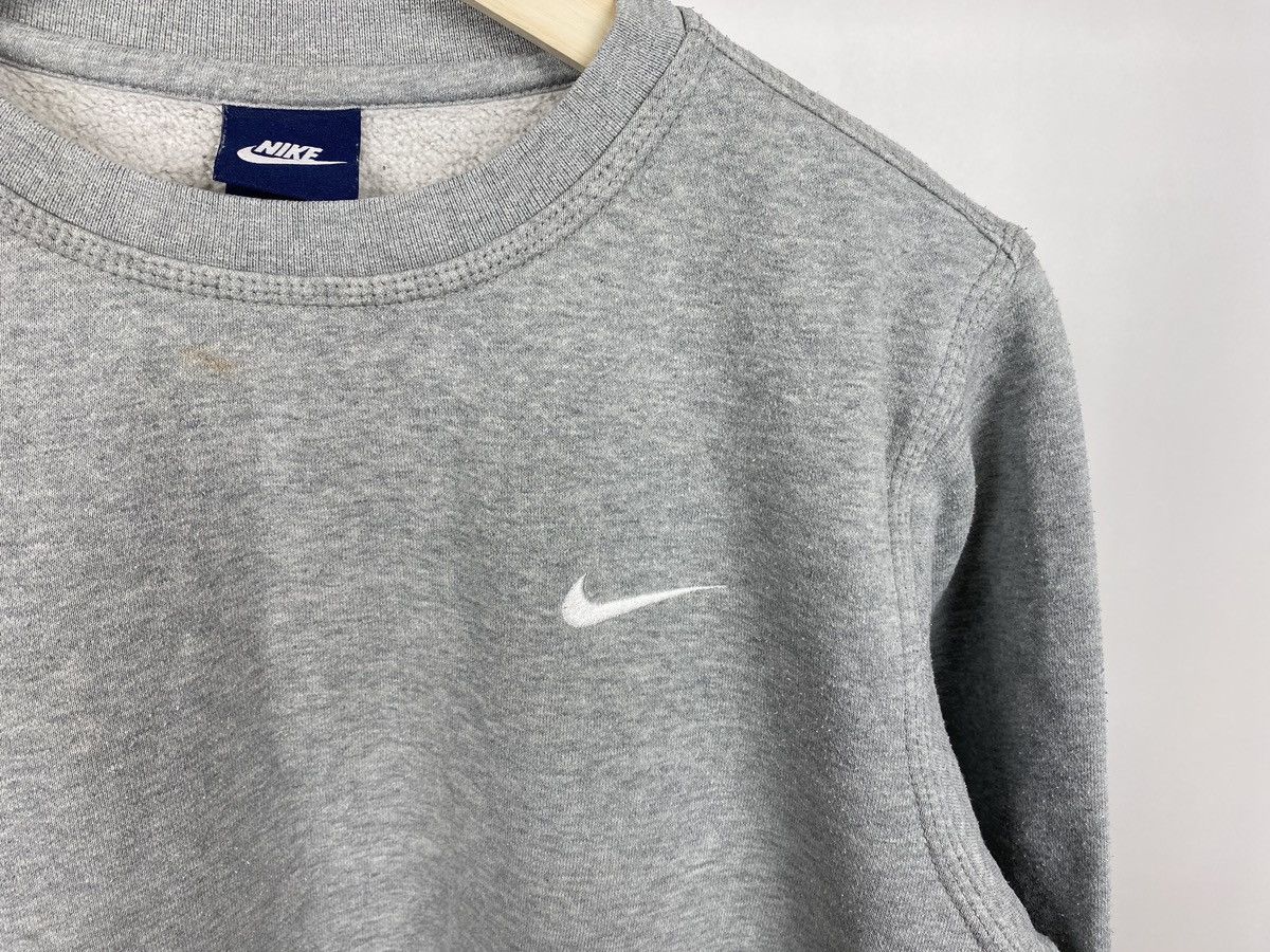 Nike Nike Sweatshirt Trashed Mini Swoosh Vintage Size US S / EU 44-46 / 1 - 3 Thumbnail