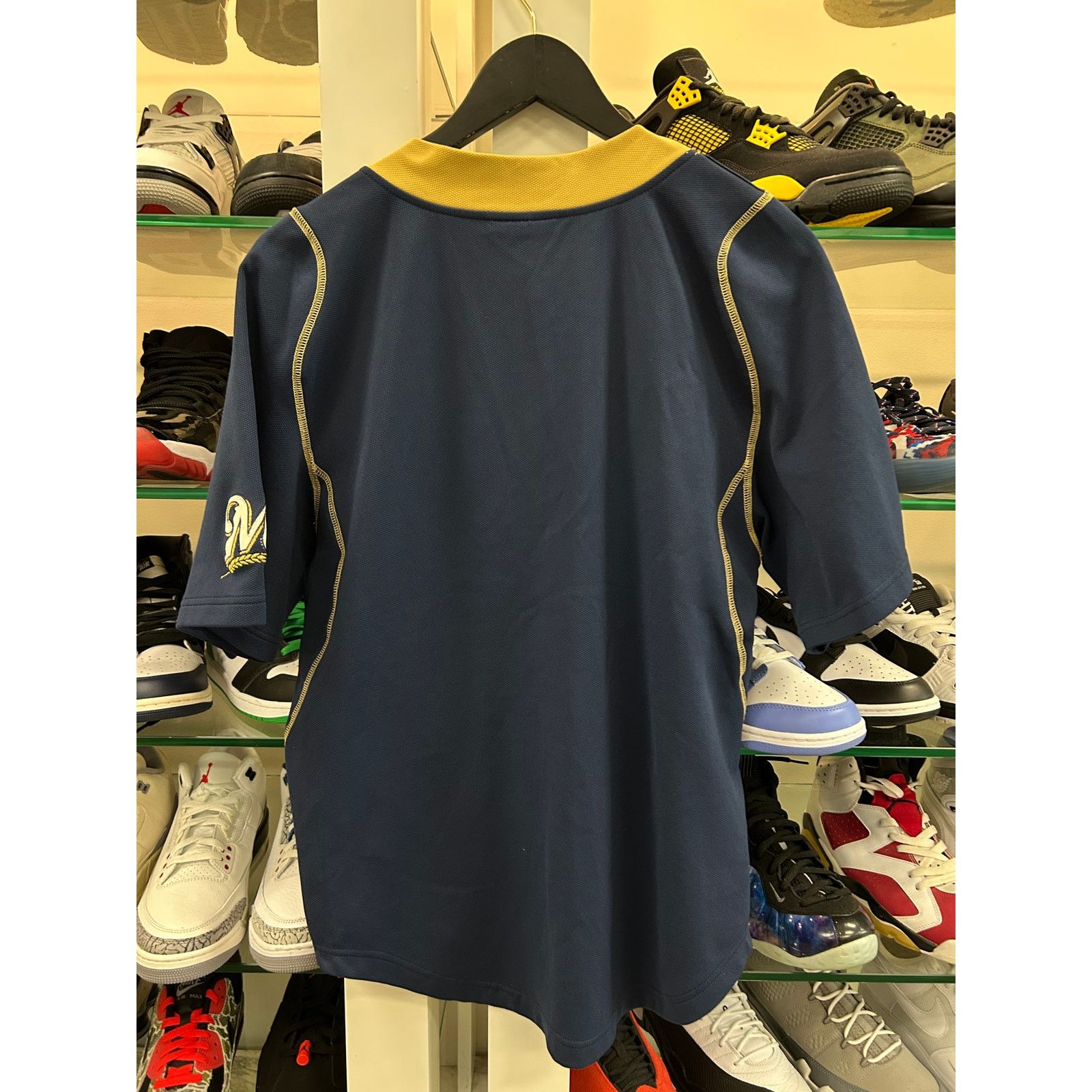 Nike vintage Milwaukee Brewers Nike Team baseball jersey S small Size US S / EU 44-46 / 1 - 2 Thumbnail