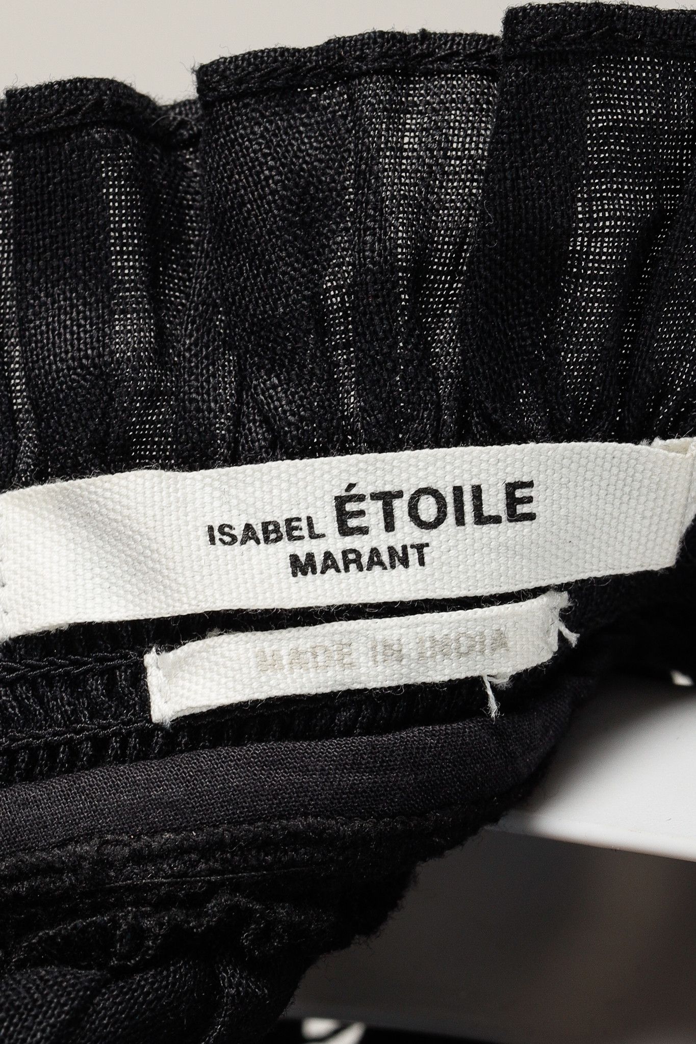 Isabel Marant Isabel Marant Etoile Resort 2020 Amalia Ruffle-Neck Blouse Size M / US 6-8 / IT 42-44 - 4 Thumbnail