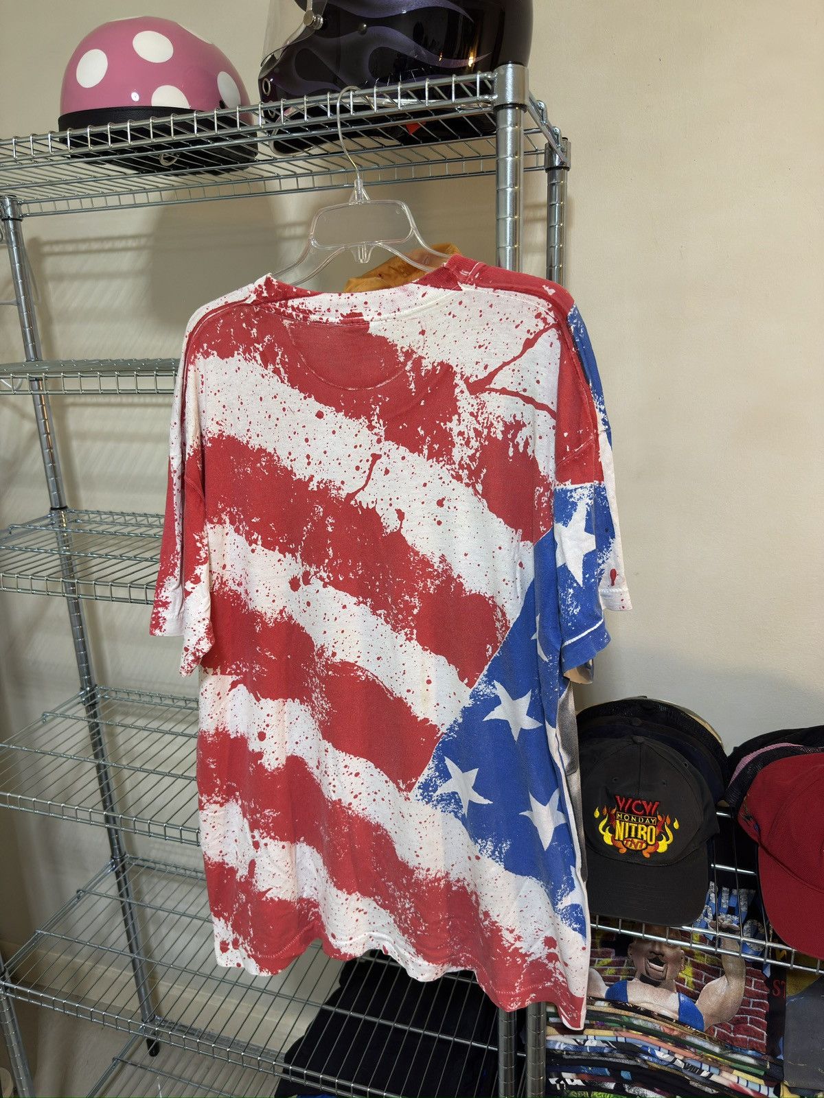 WWE Vintage wwe wwf lex luger aop 1993 rare tee Size US XL / EU 56 / 4 - 6 Thumbnail