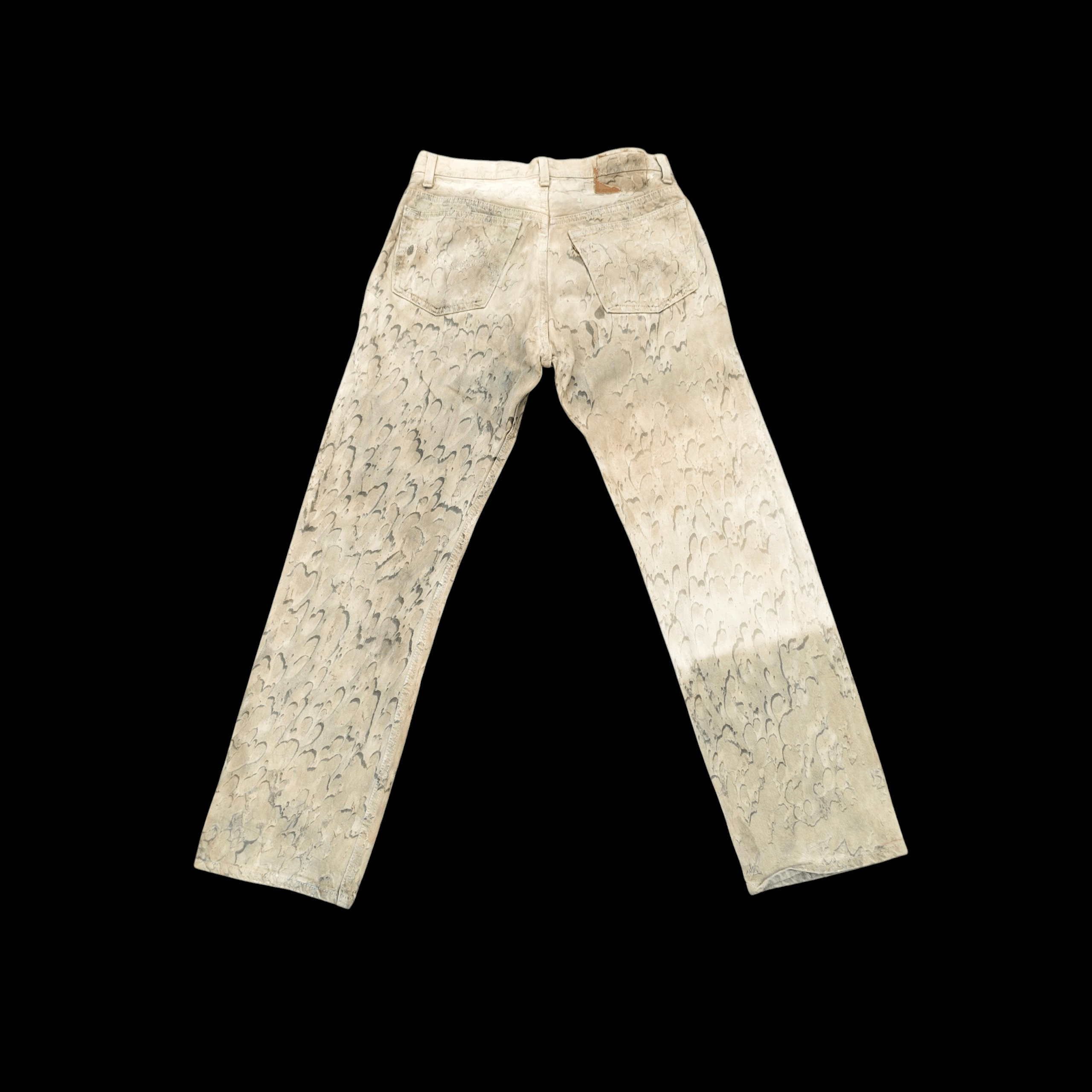 Levi's Vintage 90s Levi's 501 Abstract Camo Camouflage Design Jean Size US 30 / EU 46 - 2 Thumbnail