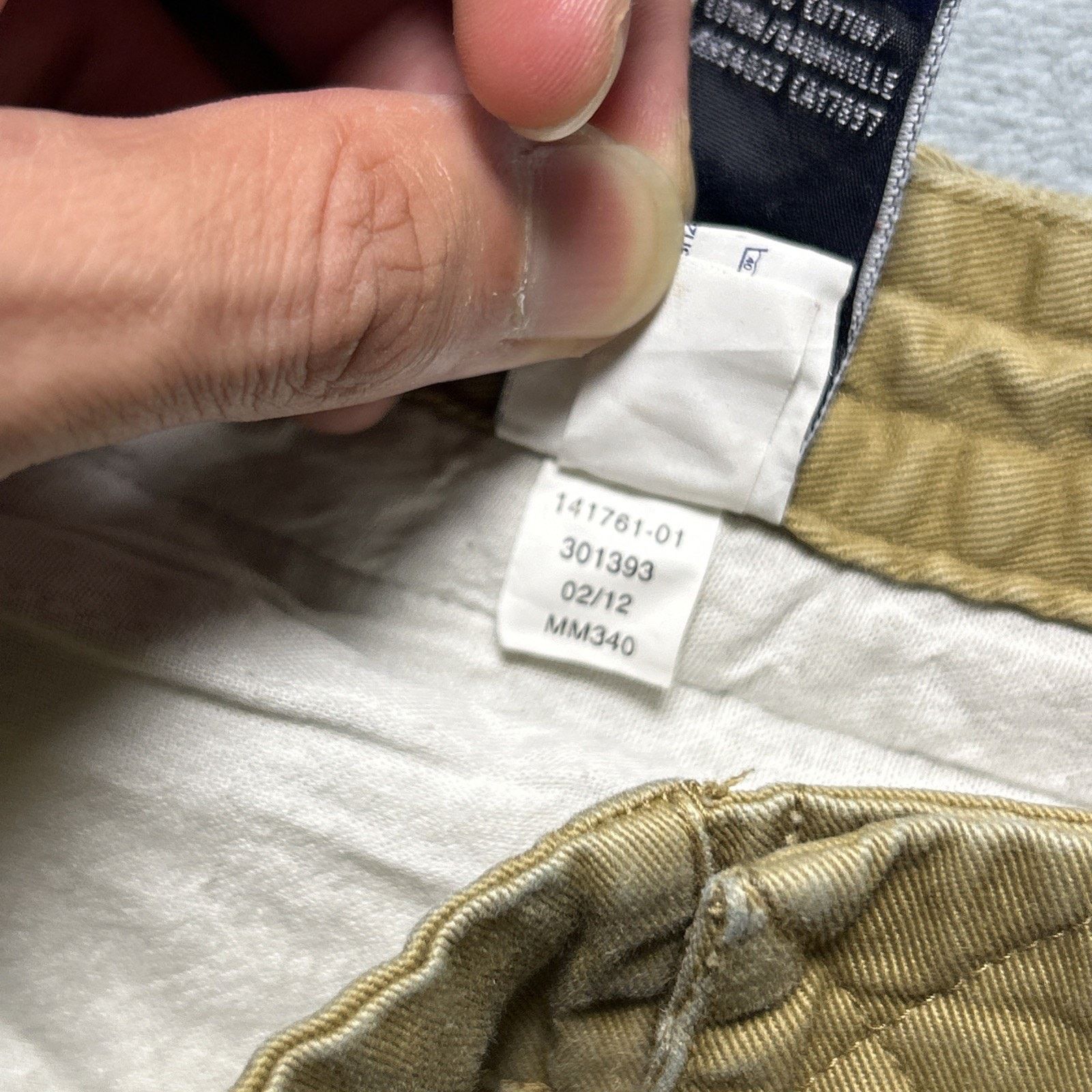 Gap GAP Beyond Baggy Double Knee Pants Women 10 26x25 Capri Dojo Size 32" / US 10 / IT 46 - 6 Thumbnail