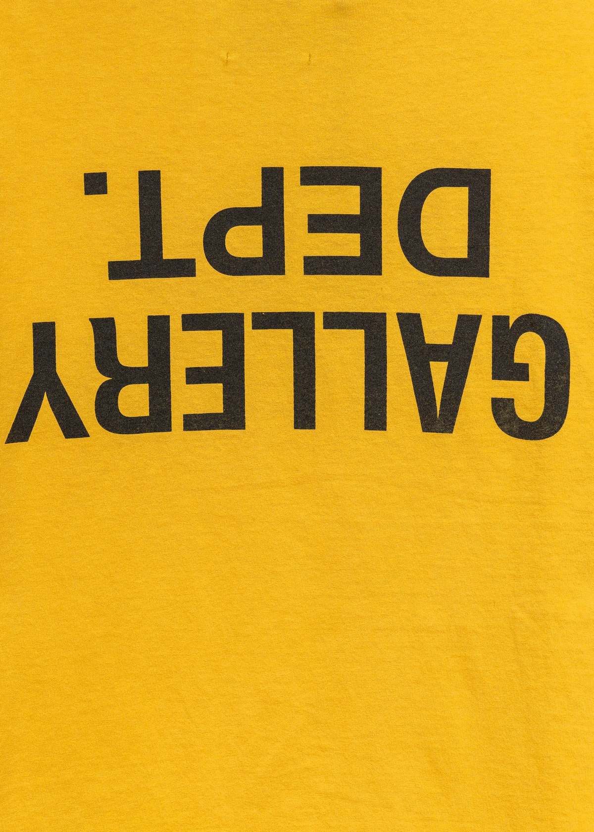 Gallery Dept. o1mle0725 Fucked Up Logo T-Shirt in Gold Yellow Size US XS / EU 42 / 0 - 4 Thumbnail