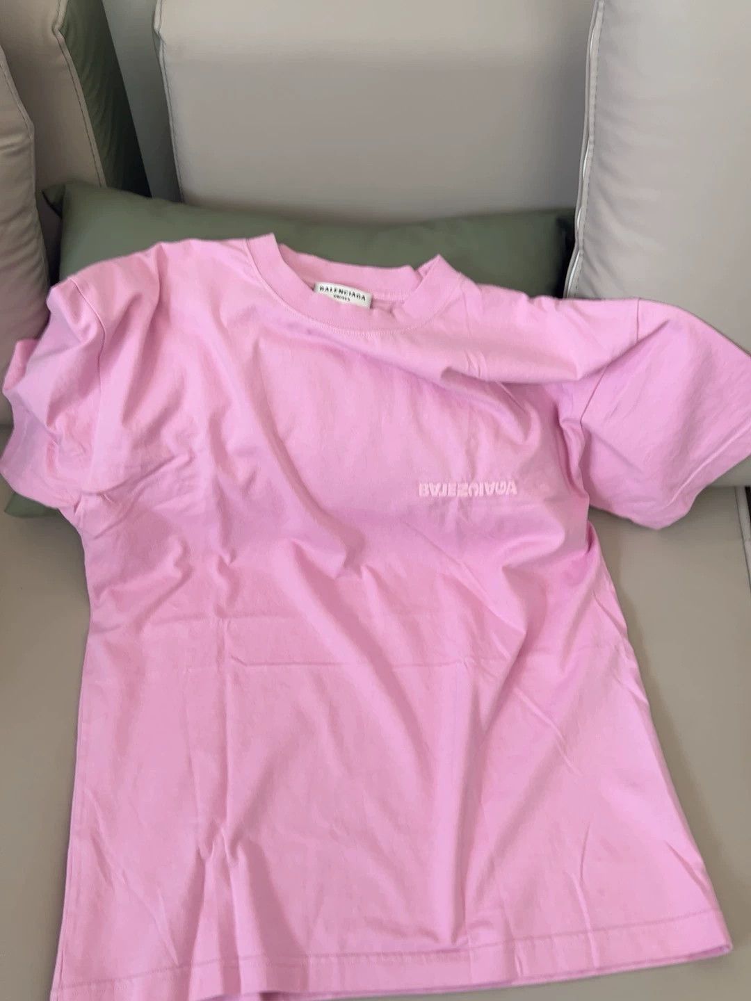 Balenciaga Balenciaga Color Blocked Logo tee Size S / US 4 / IT 40 - 1 Thumbnail