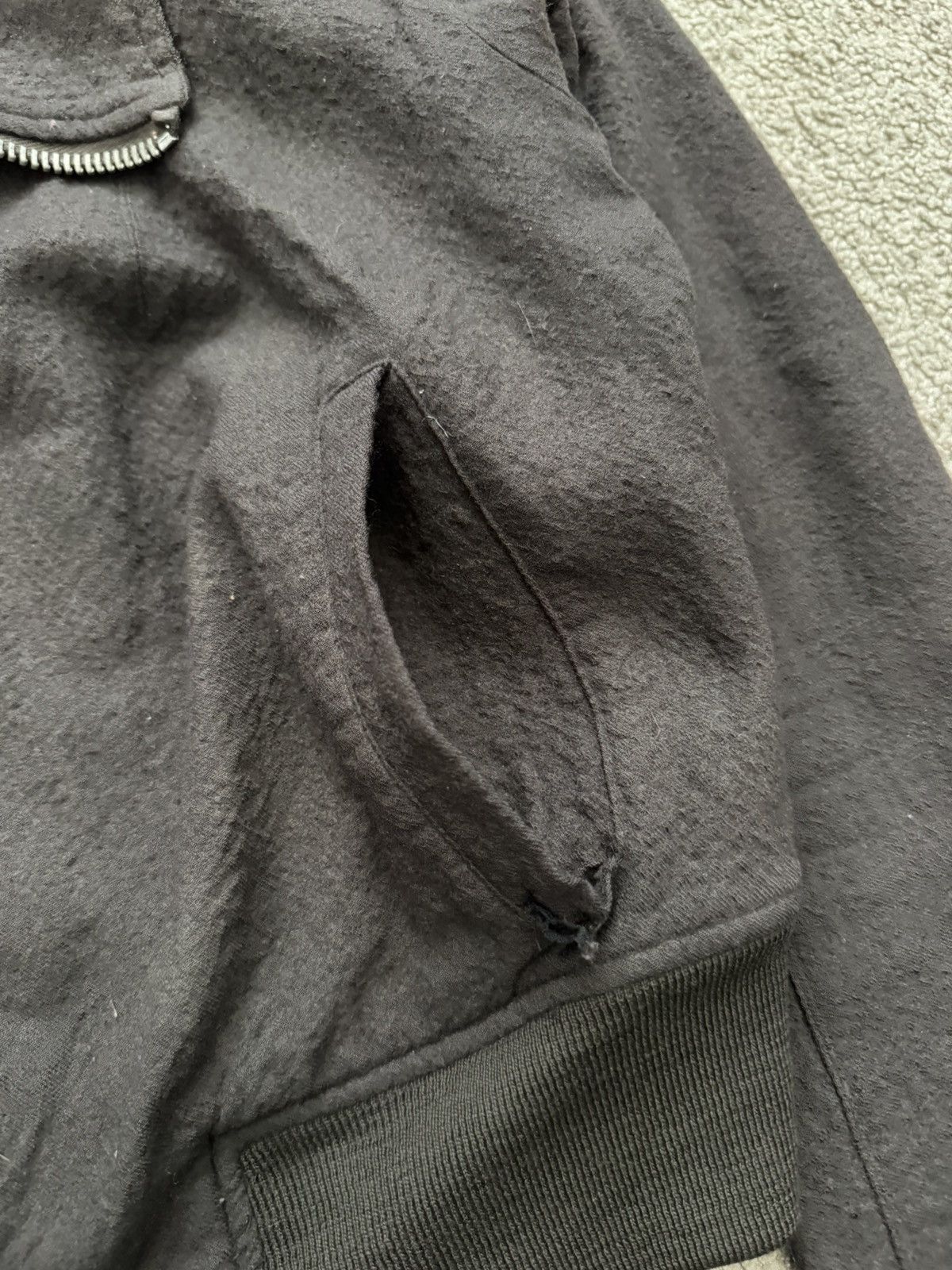 Rick Owens SS05 Rick Owens Mainline "Scorpio" Mollino Wool Jacket Size US XS / EU 42 / 0 - 4 Thumbnail